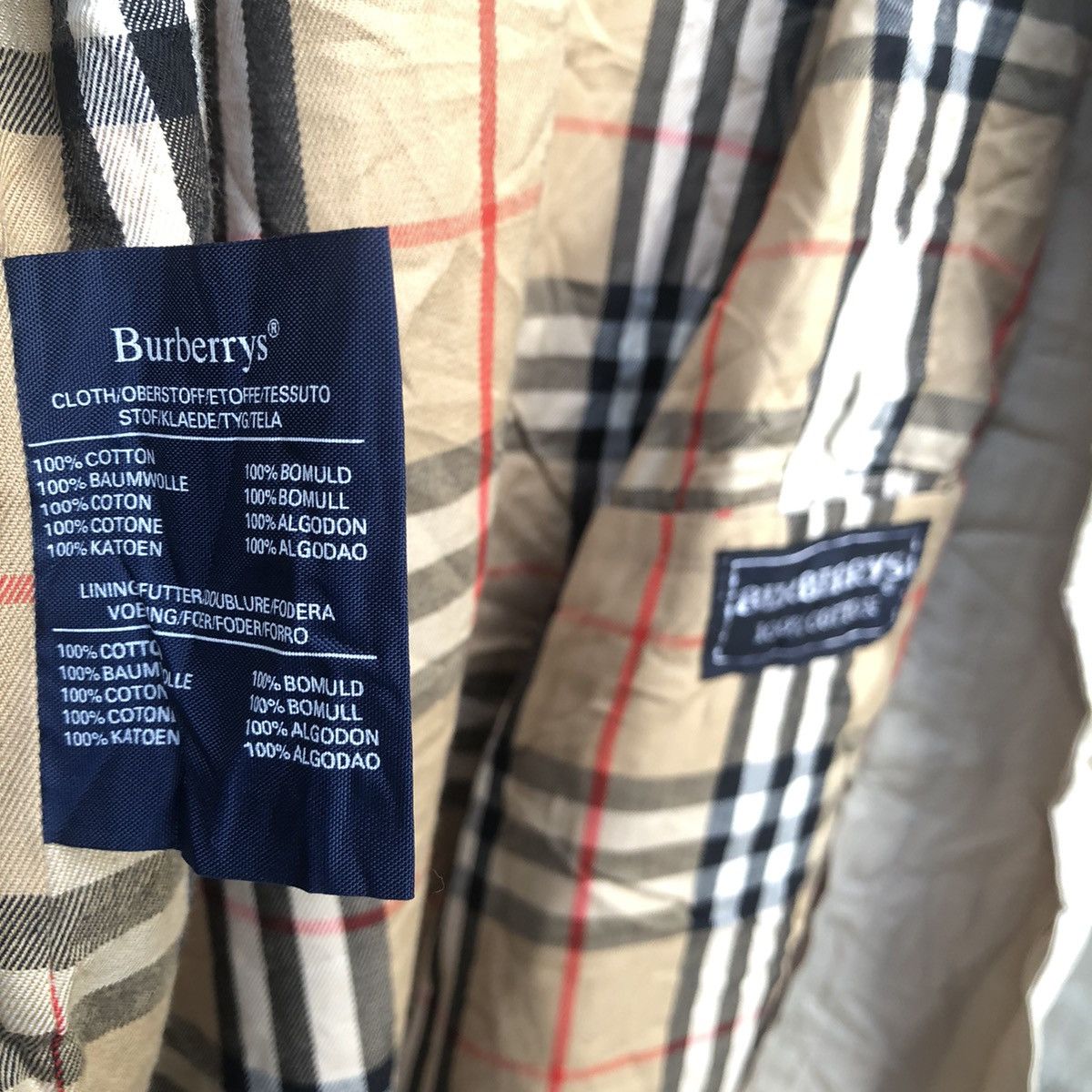 Burberry 🔥Vintage Burberry Nova Check Made In England Coat Jacket Size M / US 6-8 / IT 42-44 - 5 Thumbnail