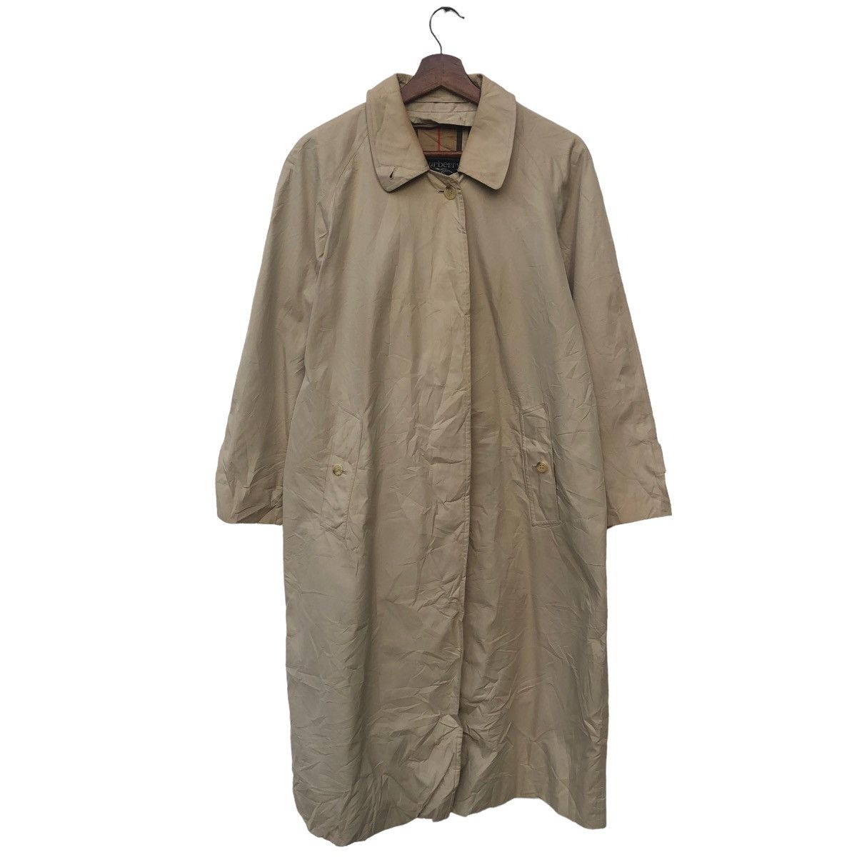 Burberry 🔥Vintage Burberry Nova Check Made In England Coat Jacket Size M / US 6-8 / IT 42-44 - 2 Thumbnail