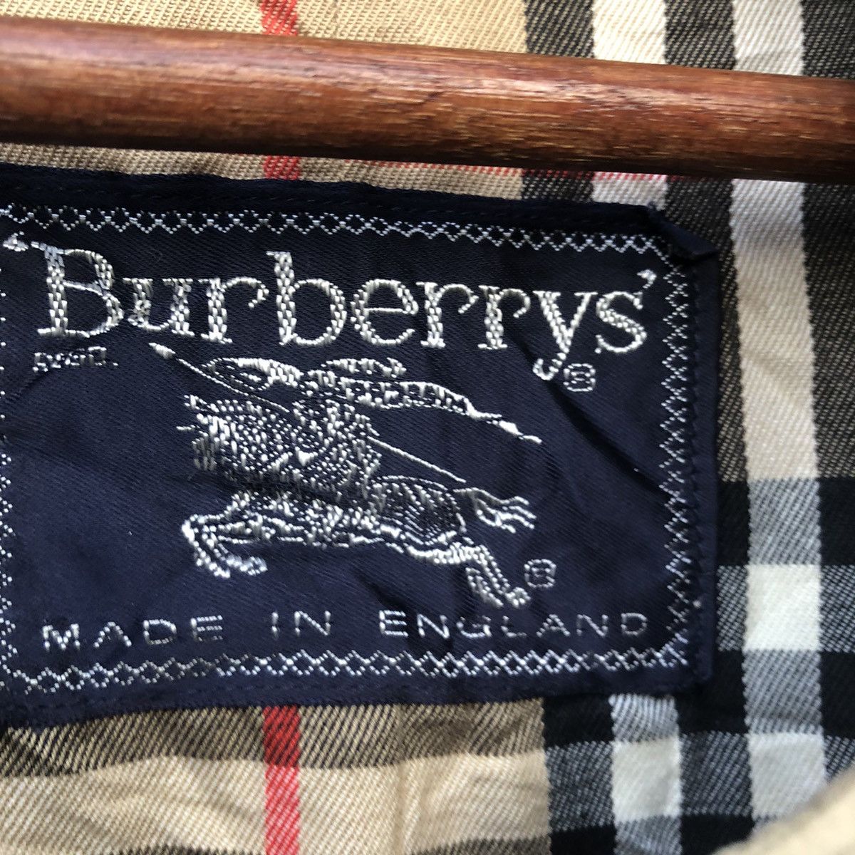 Burberry 🔥Vintage Burberry Nova Check Made In England Coat Jacket Size M / US 6-8 / IT 42-44 - 4 Thumbnail