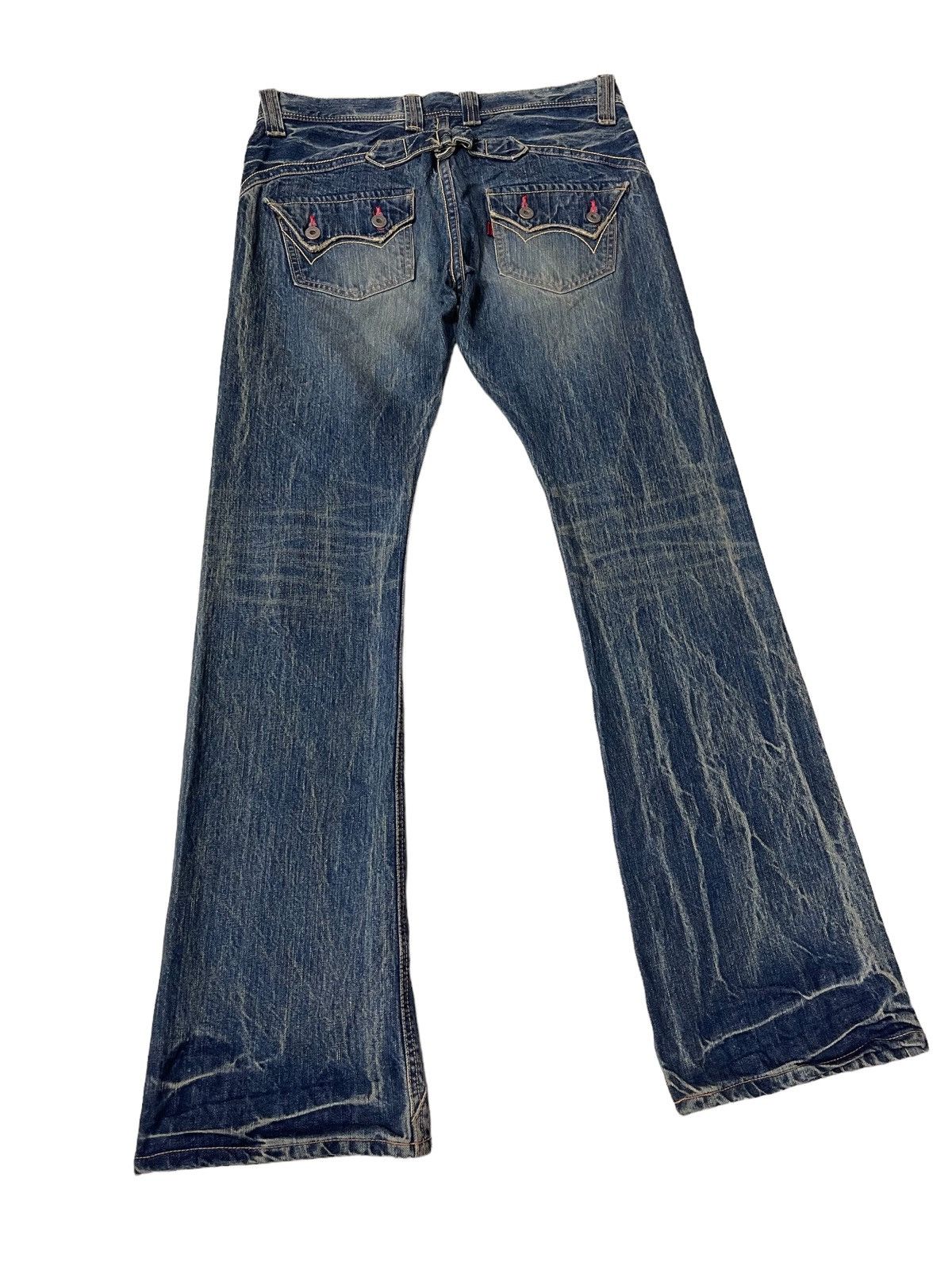 Beauty Beast Rude Zero Twisted Flare Denim Size US 32 / EU 48 - 6 Thumbnail