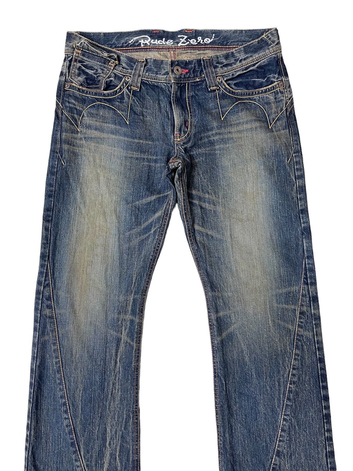 Beauty Beast Rude Zero Twisted Flare Denim Size US 32 / EU 48 - 8 Thumbnail