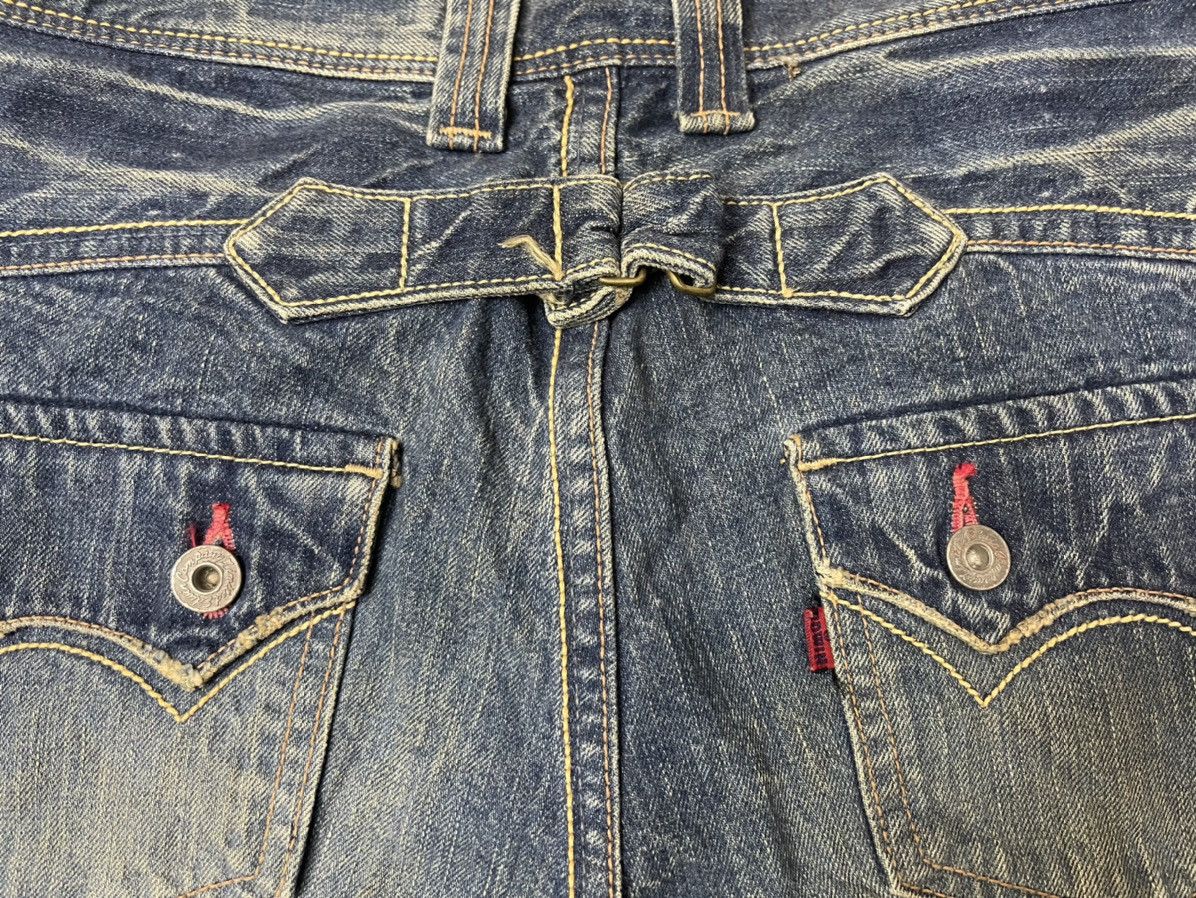 Beauty Beast Rude Zero Twisted Flare Denim Size US 32 / EU 48 - 12 Thumbnail