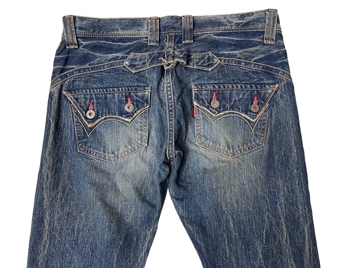 Beauty Beast Rude Zero Twisted Flare Denim Size US 32 / EU 48 - 11 Thumbnail