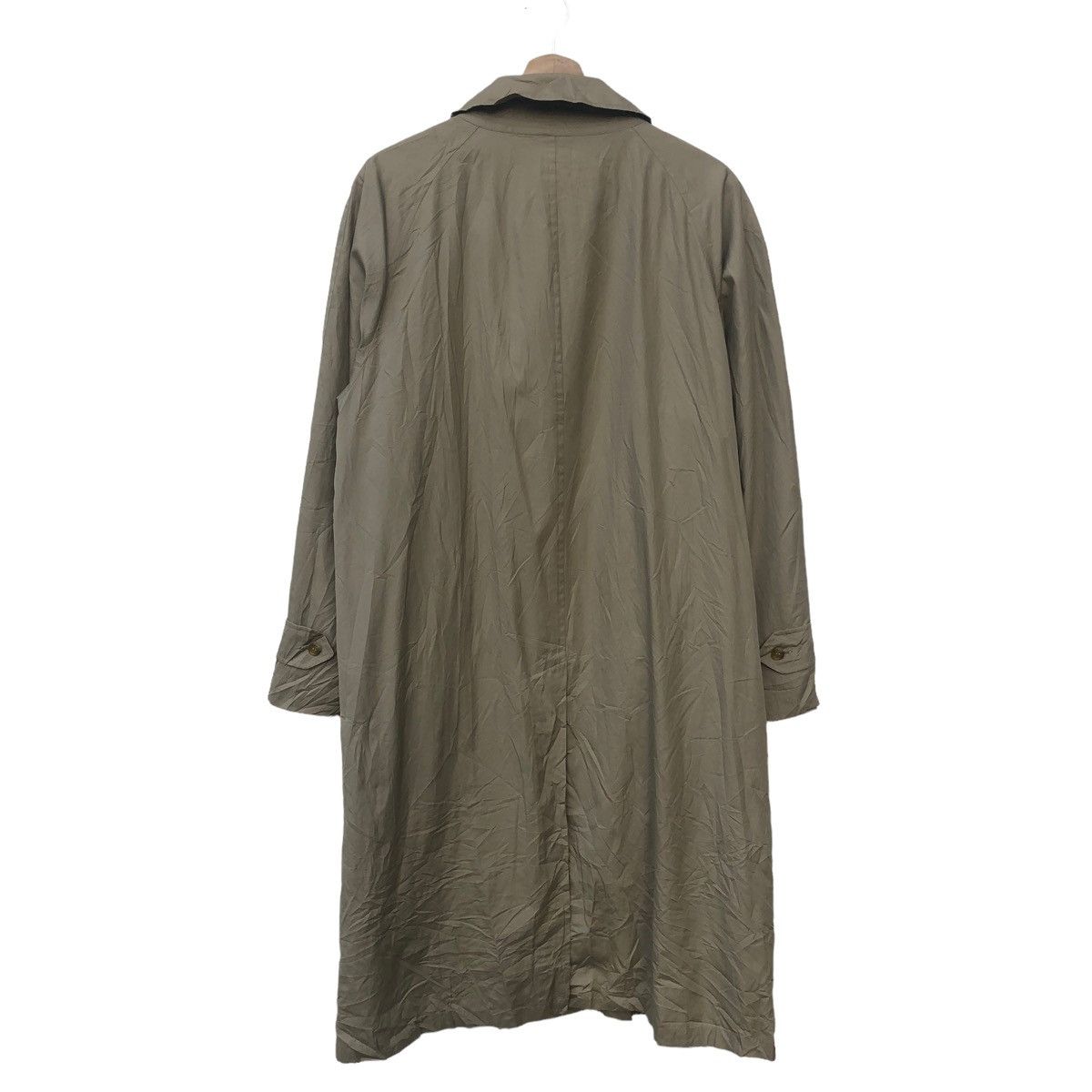 Burberry Vintage Burberry 100% Cotton Long Coat Jacket Size US M / EU 48-50 / 2 - 2 Thumbnail