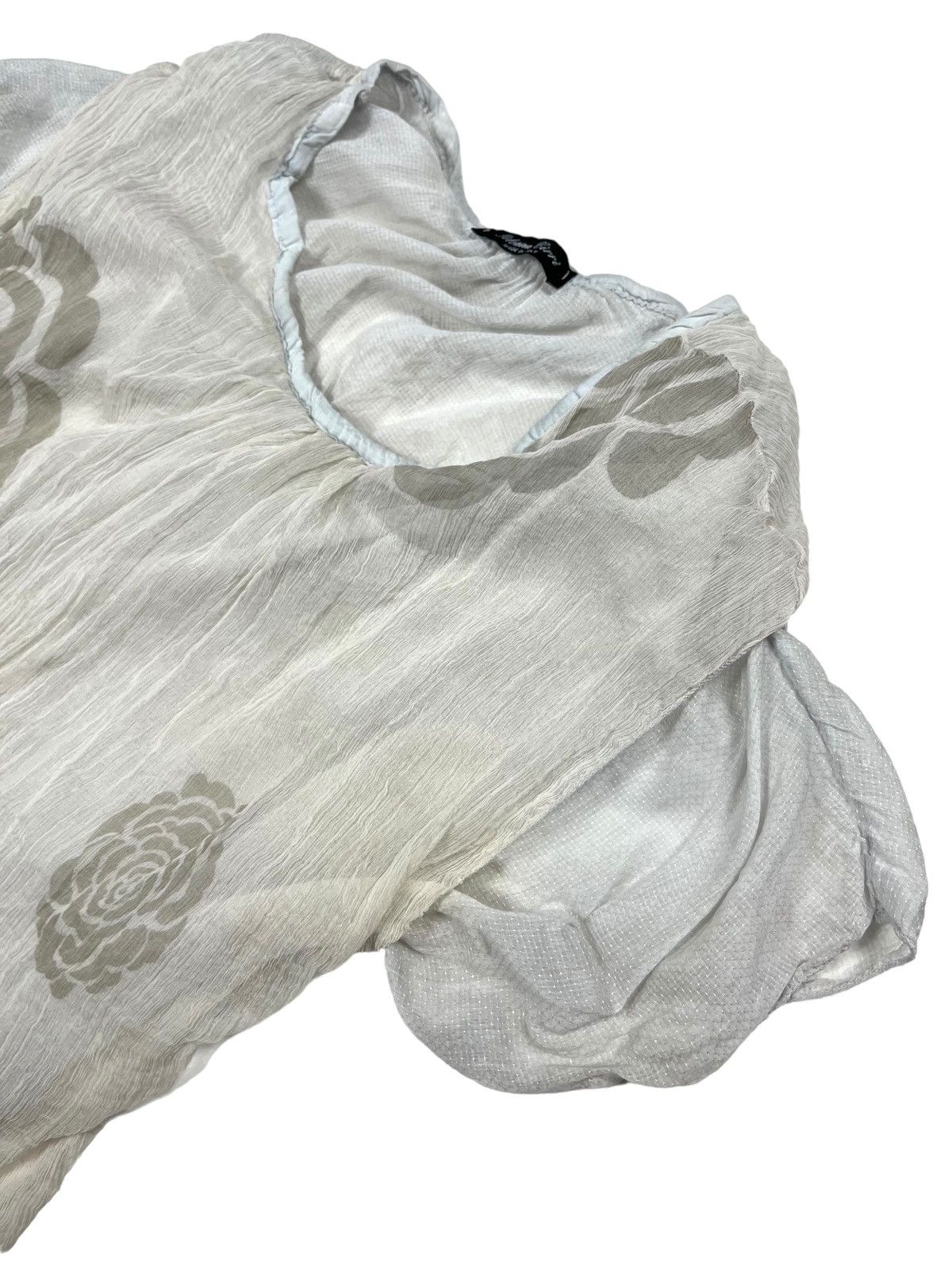 Seditionaries Amazing Silk Jean Paul Gaultier Style Mesh Dress Top Size M / US 6-8 / IT 42-44 - 4 Thumbnail