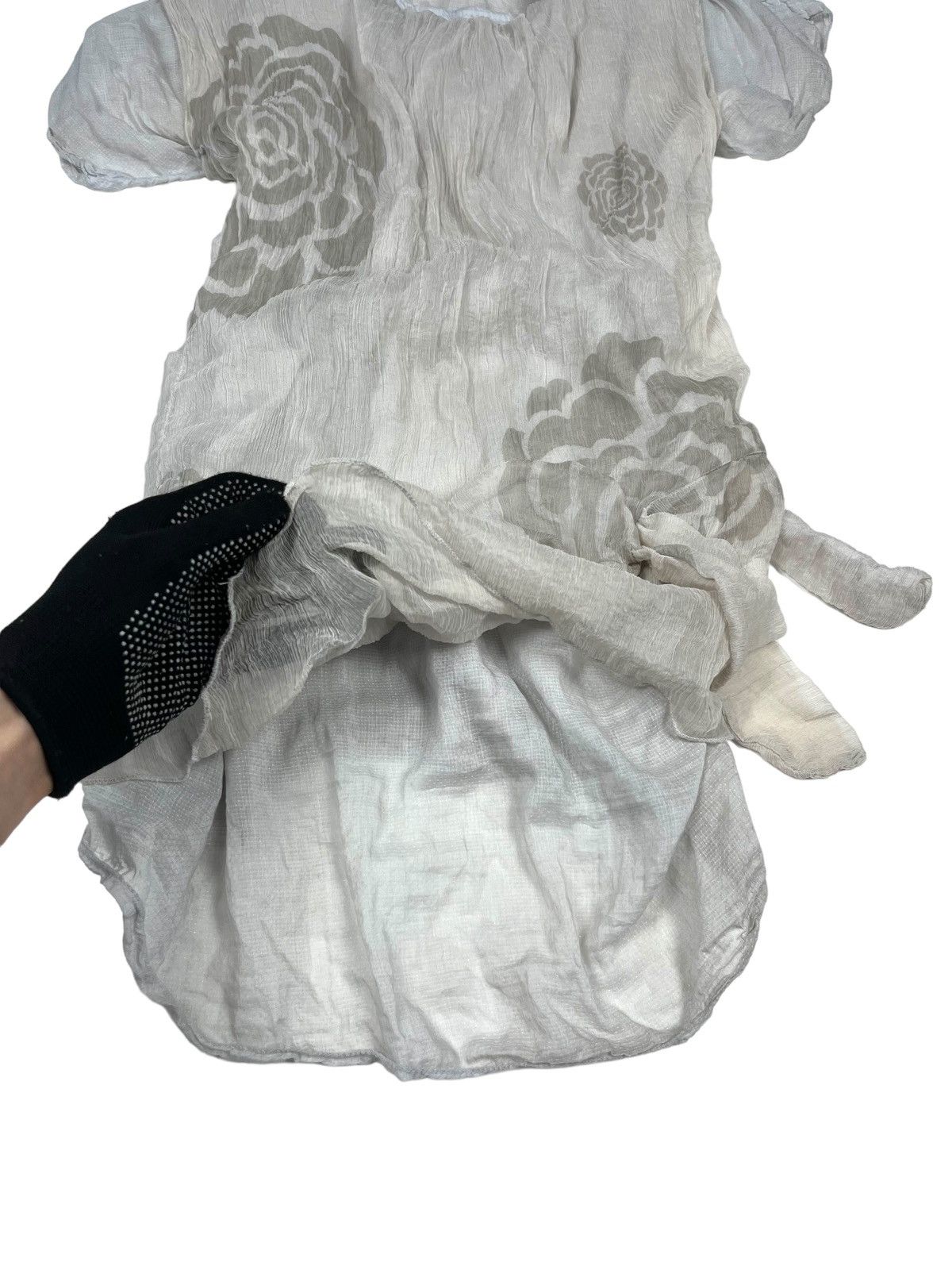 Seditionaries Amazing Silk Jean Paul Gaultier Style Mesh Dress Top Size M / US 6-8 / IT 42-44 - 7 Thumbnail