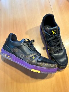 Louis Vuitton Louis Vuitton Trainer 'Monogram - Yellow Purple' | Brown | Men's Size 8.5