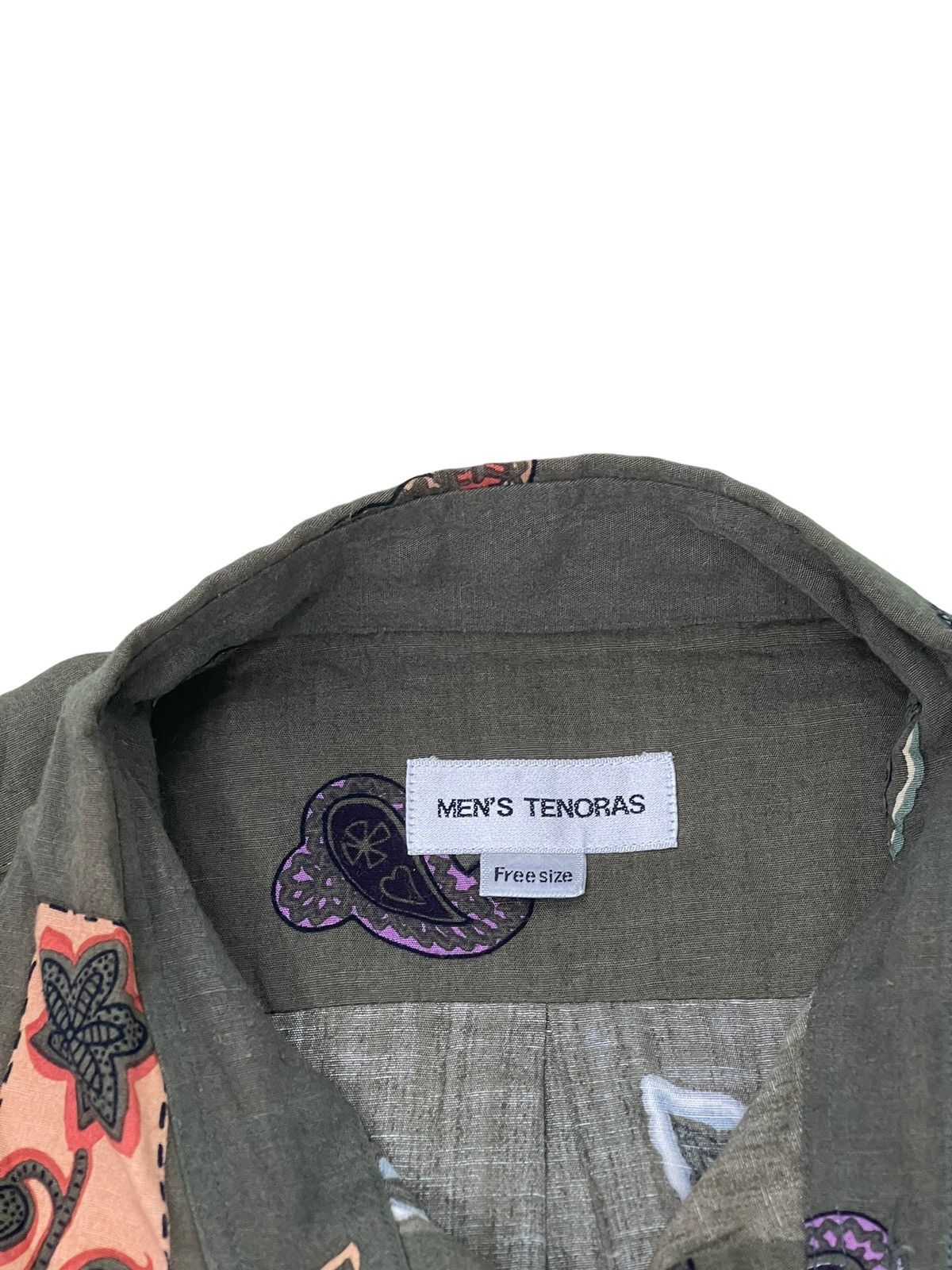 Japanese Brand Rayon Shirt Full Paisley Mens Tenoras Multicolor 4🟩9 Size US L / EU 52-54 / 3 - 10 Thumbnail