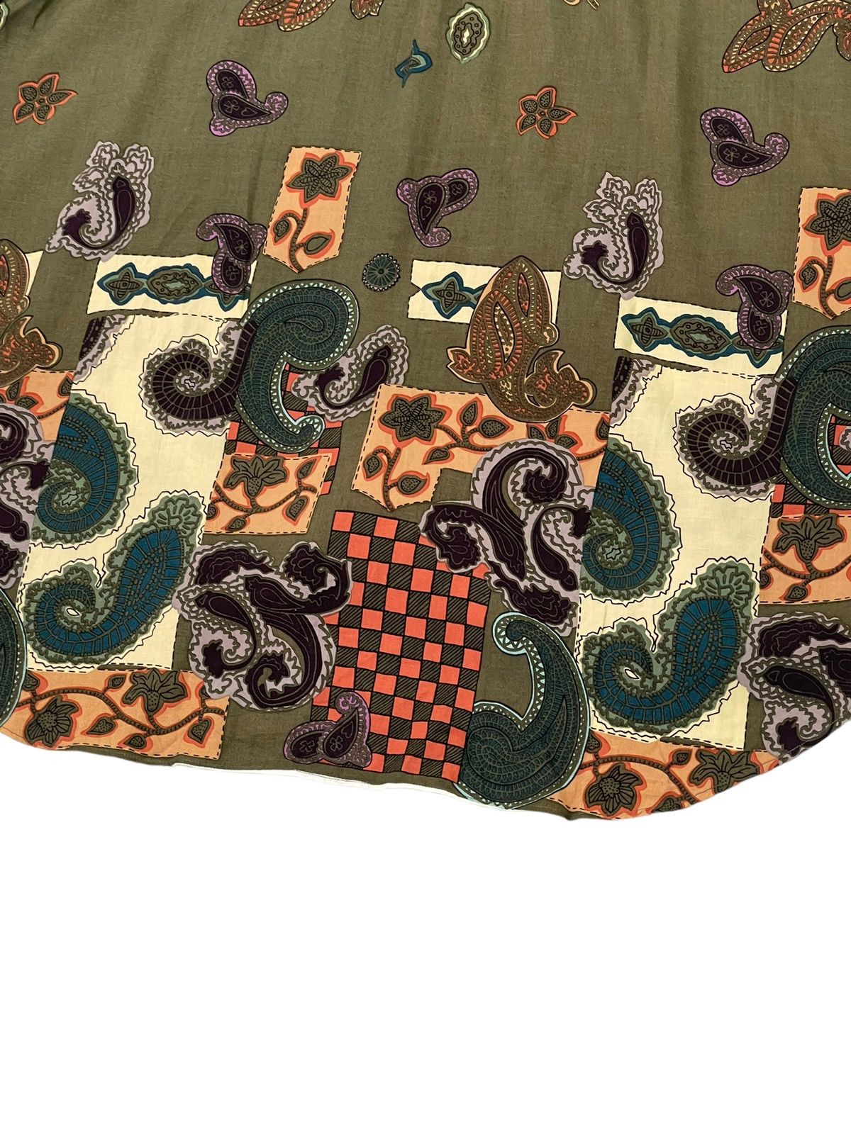 Japanese Brand Rayon Shirt Full Paisley Mens Tenoras Multicolor 4🟩9 Size US L / EU 52-54 / 3 - 15 Thumbnail