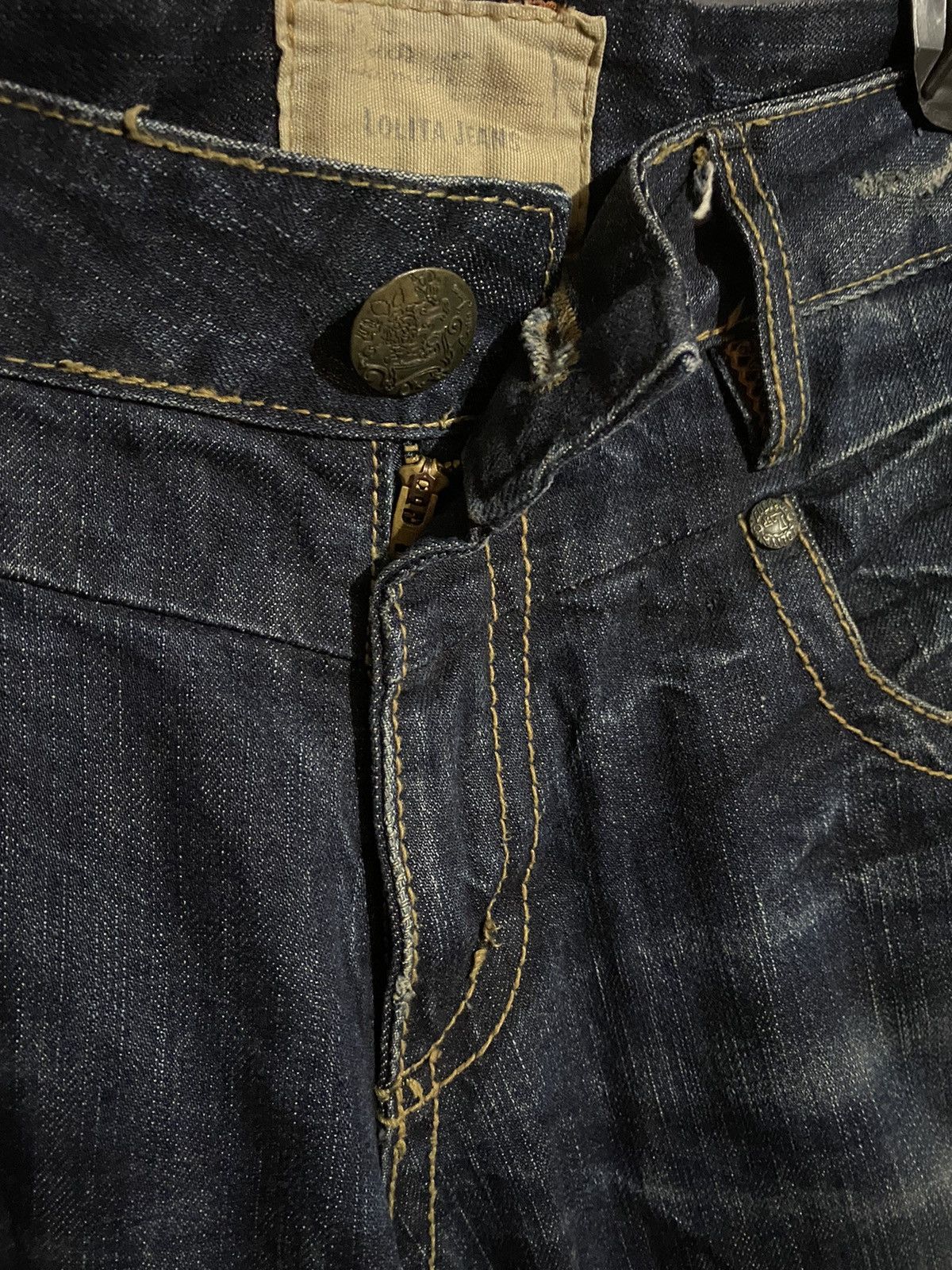 Japanese Brand Vintage Yoshitomo Nara Lolita denim 34 Size US 34 / EU 50 - 7 Thumbnail