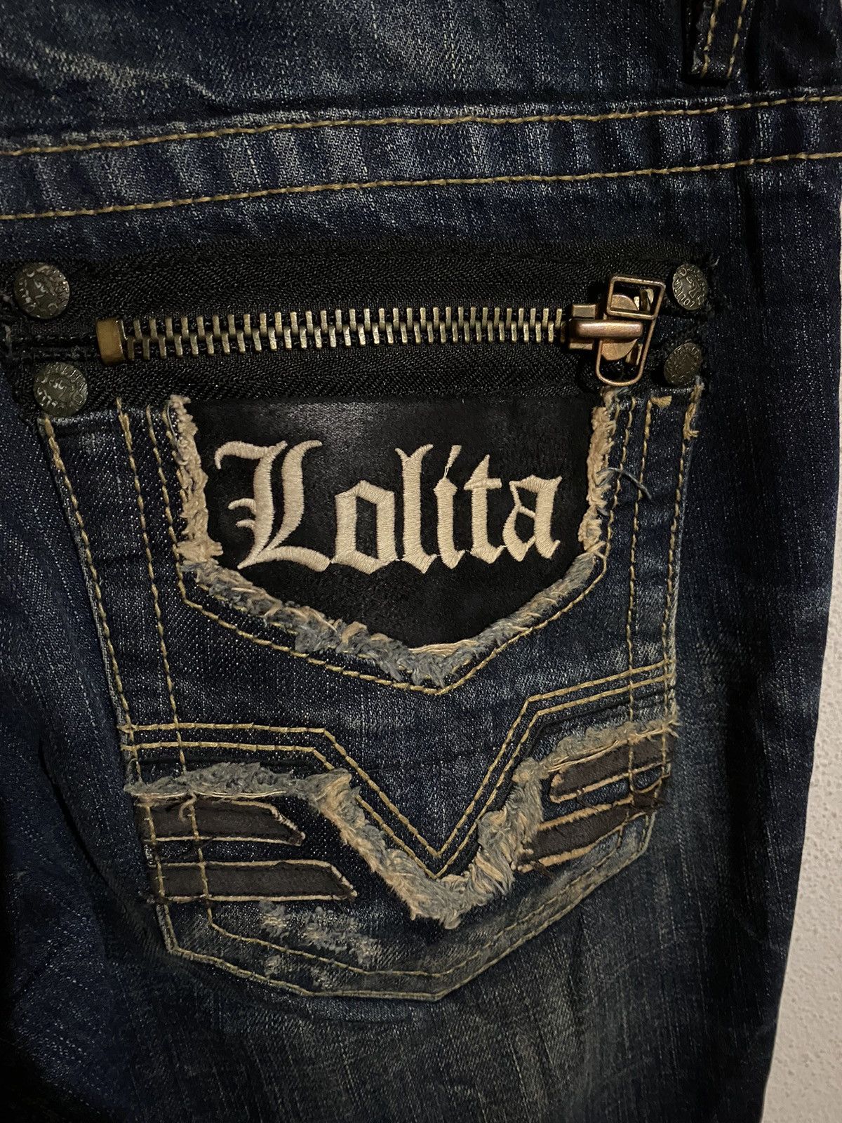 Japanese Brand Vintage Yoshitomo Nara Lolita denim 34 Size US 34 / EU 50 - 10 Thumbnail