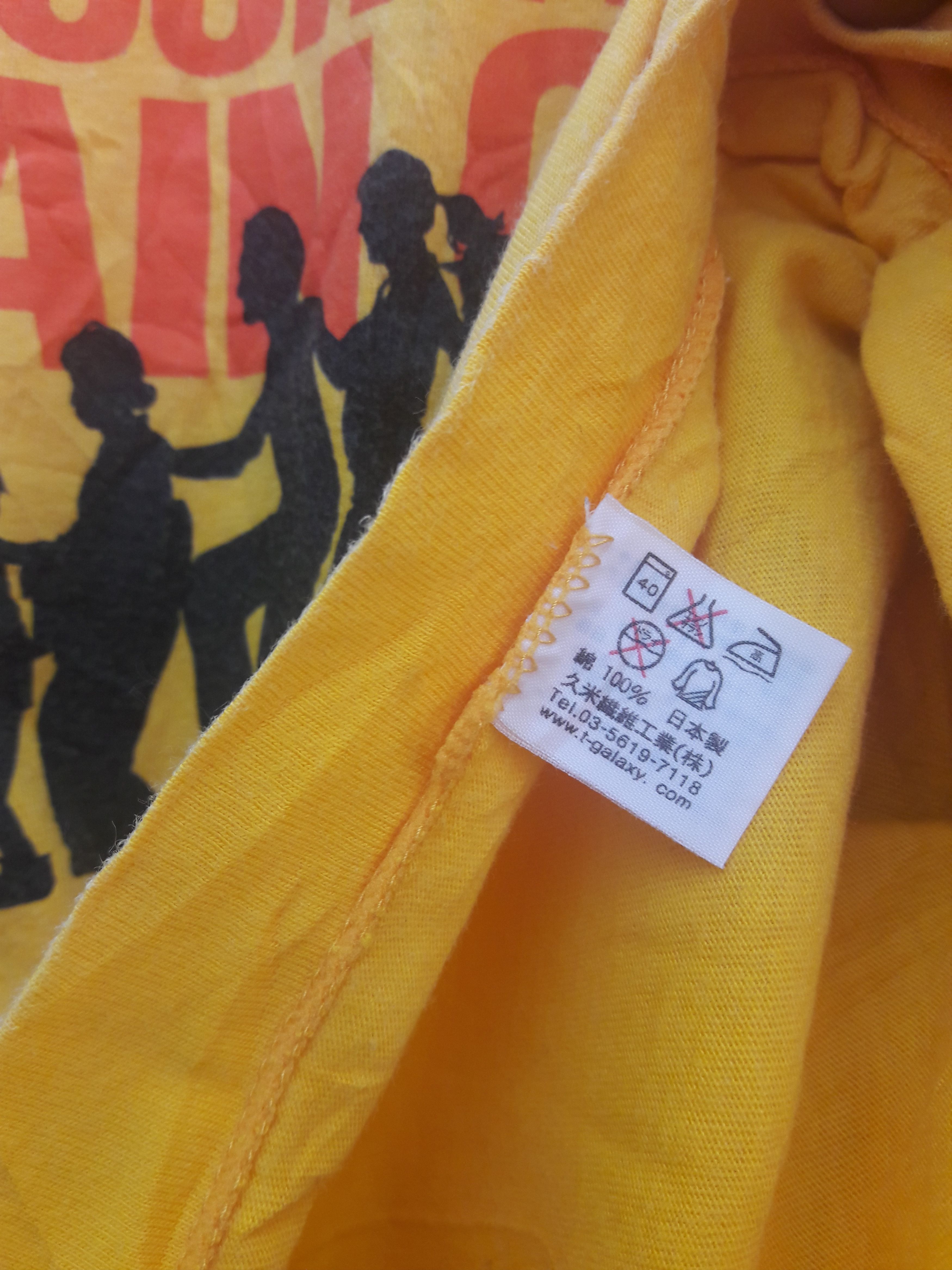 Japanese Brand × Vintage Vtg 24 Hour Television Chain Of Love Single Stitch Tee. Size US XL / EU 56 / 4 - 3 Thumbnail