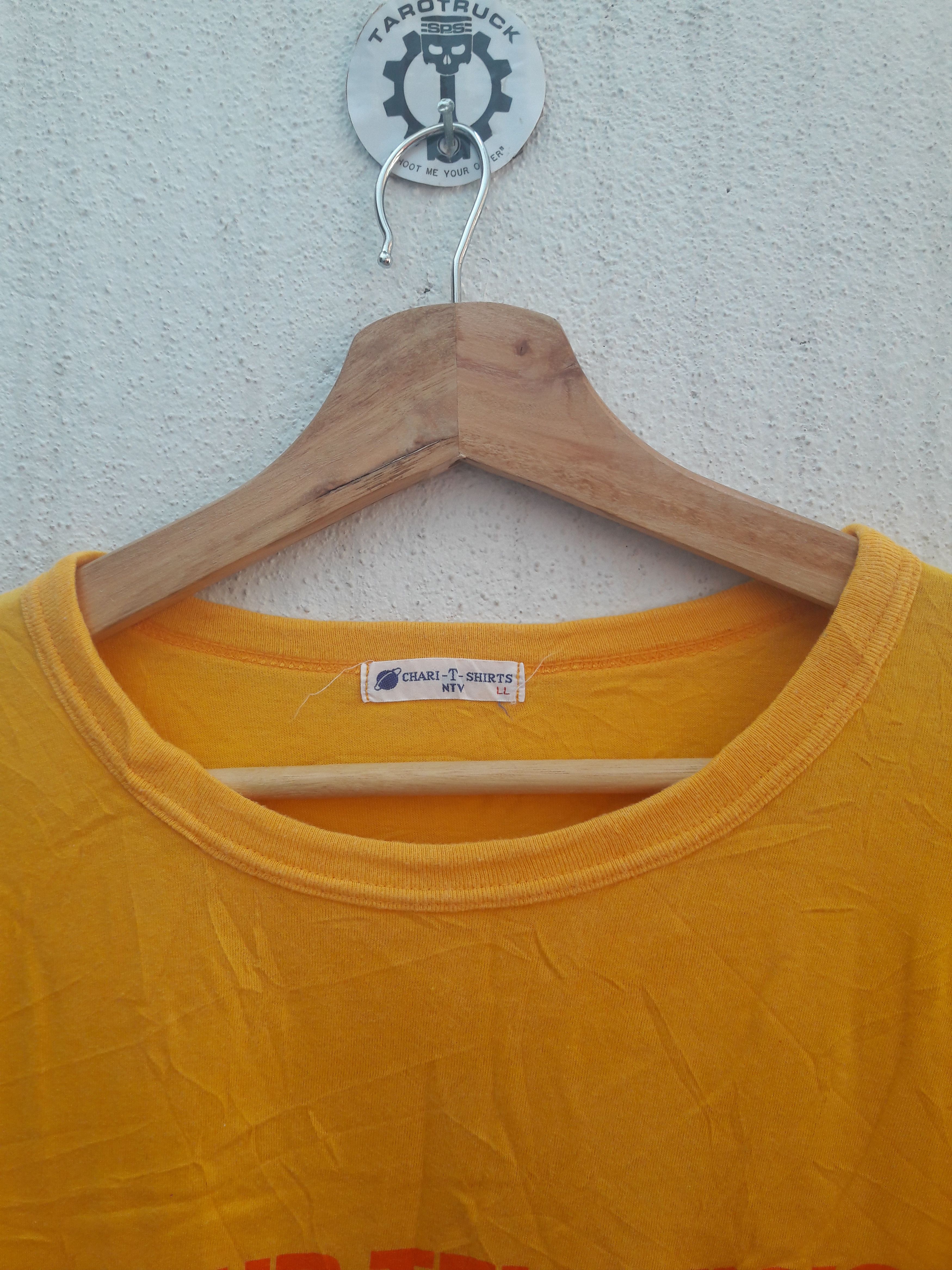 Japanese Brand × Vintage Vtg 24 Hour Television Chain Of Love Single Stitch Tee. Size US XL / EU 56 / 4 - 6 Thumbnail