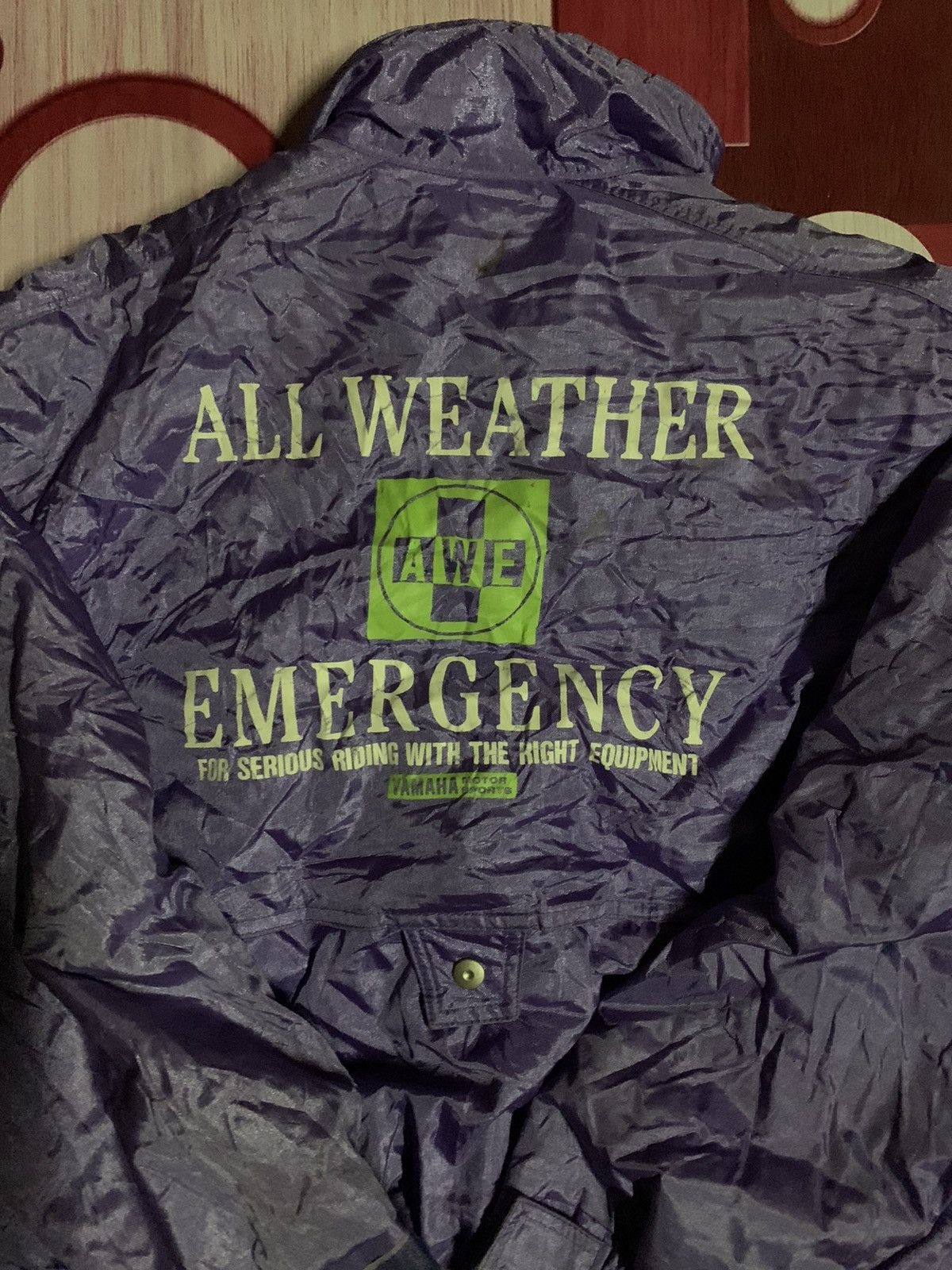Vintage × Weather Report × Yamaha Nice Vintage Yamaha All Weather Gear Emergency Rider Jacket Size US L / EU 52-54 / 3 - 7 Thumbnail