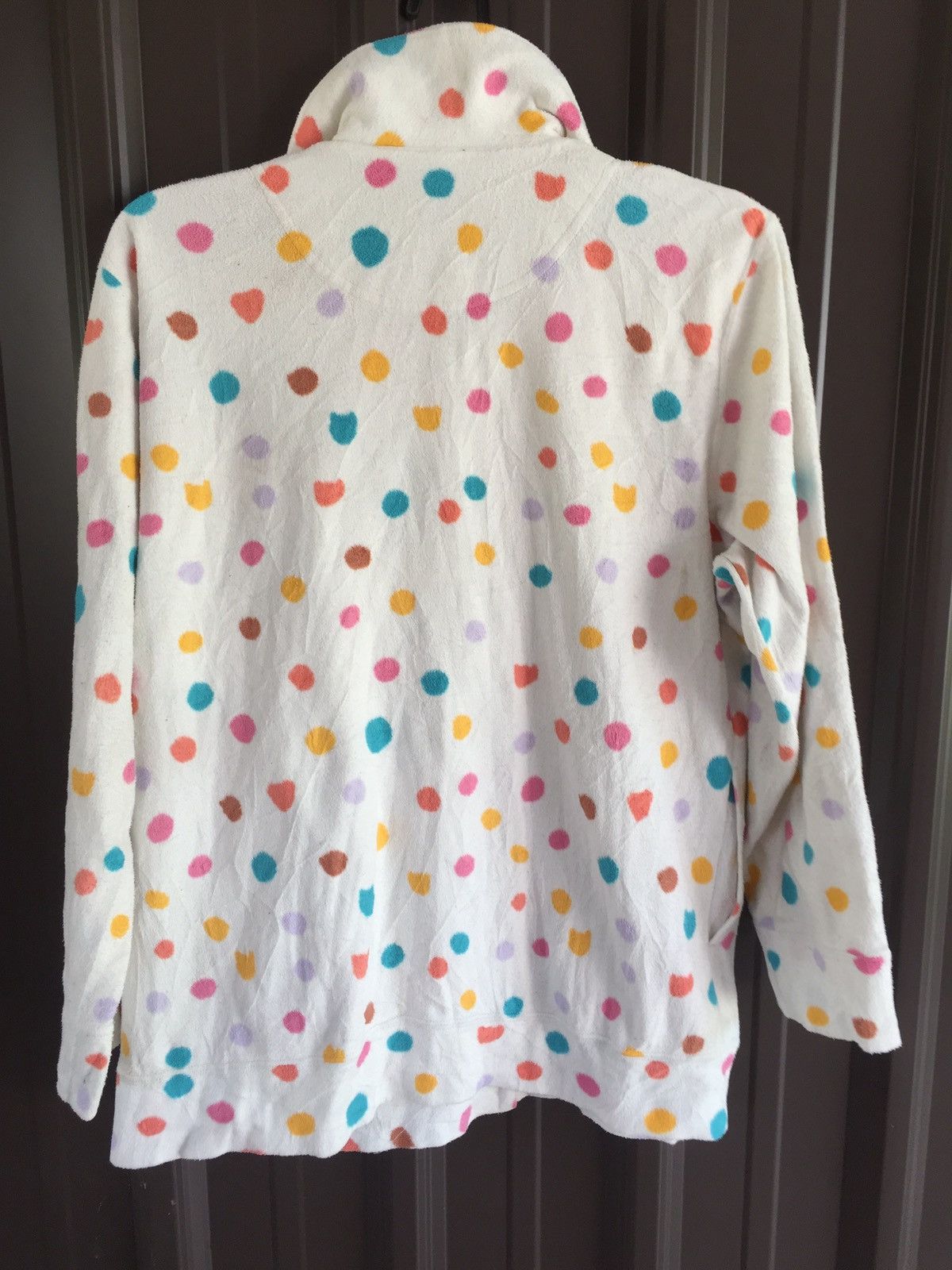 Issey Miyake × Japanese Brand × Tsumori Chisato ❗️Tsumori Chisato Fleece Polka Dots Sleepwear Size US M / EU 48-50 / 2 - 2 Thumbnail