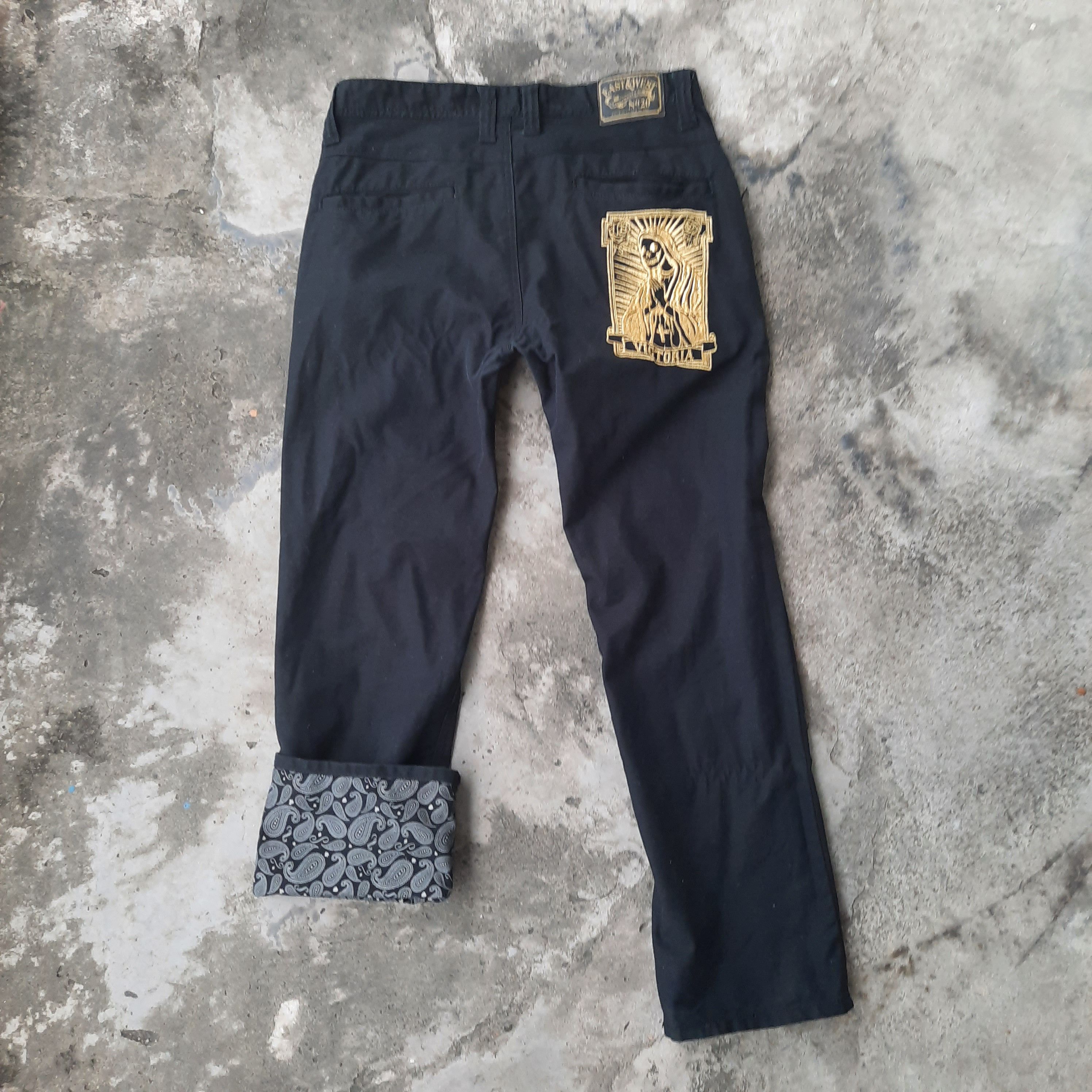 Japanese Brand Japanese Brand East Twenty Box Embroidery Denim Size US 34 / EU 50 - 1 Thumbnail