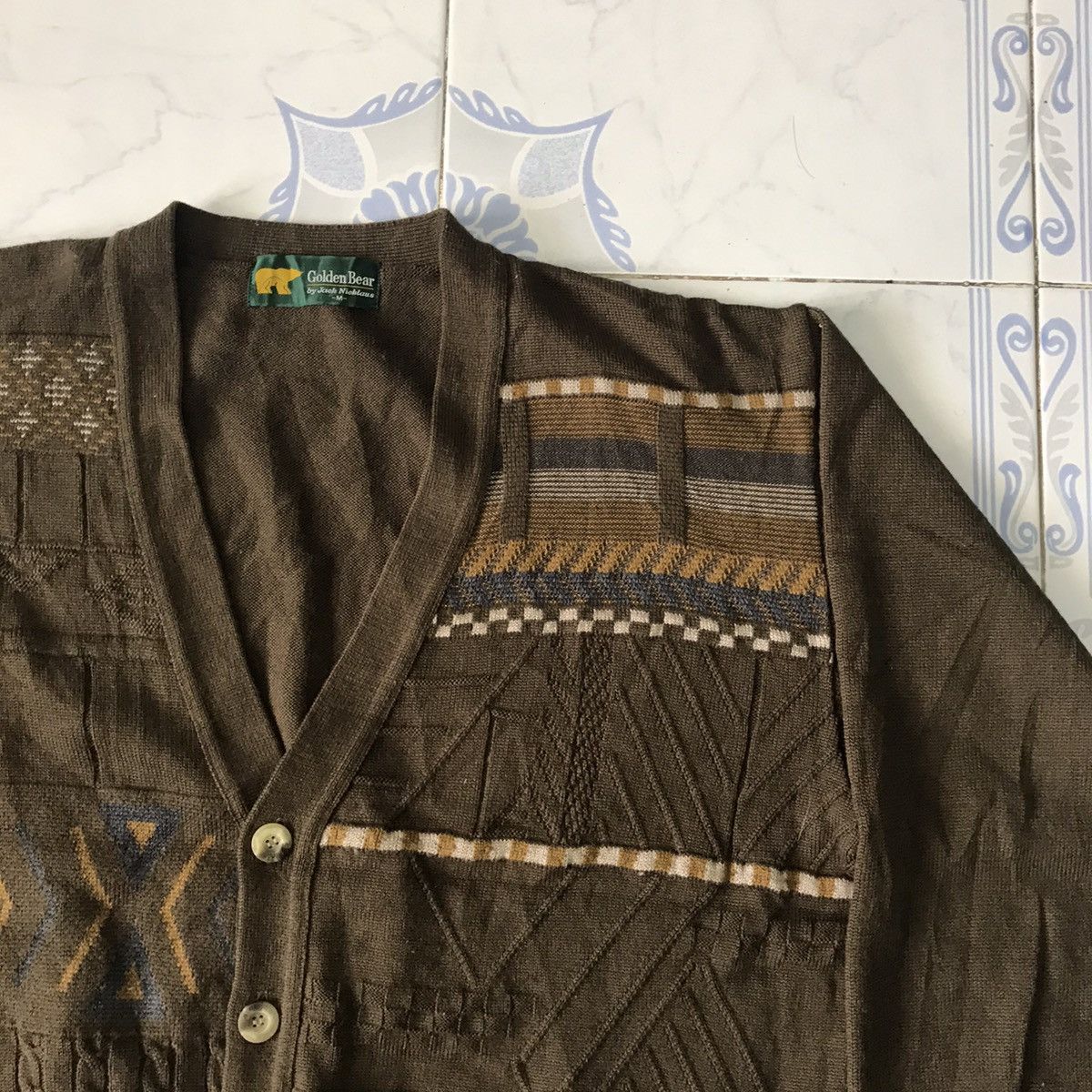 Golden Bear Nice Art Golden Bear Cardigan Size US M / EU 48-50 / 2 - 5 Thumbnail