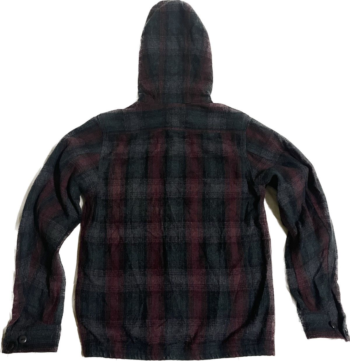 Nigel Cabourn Nigel Cabourn Checked Wool Jacket Hoodie Size US S / EU 44-46 / 1 - 16 Thumbnail