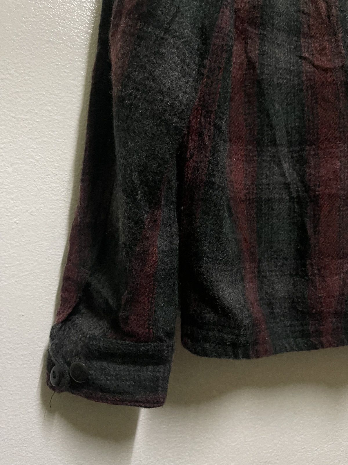 Nigel Cabourn Nigel Cabourn Checked Wool Jacket Hoodie Size US S / EU 44-46 / 1 - 10 Thumbnail