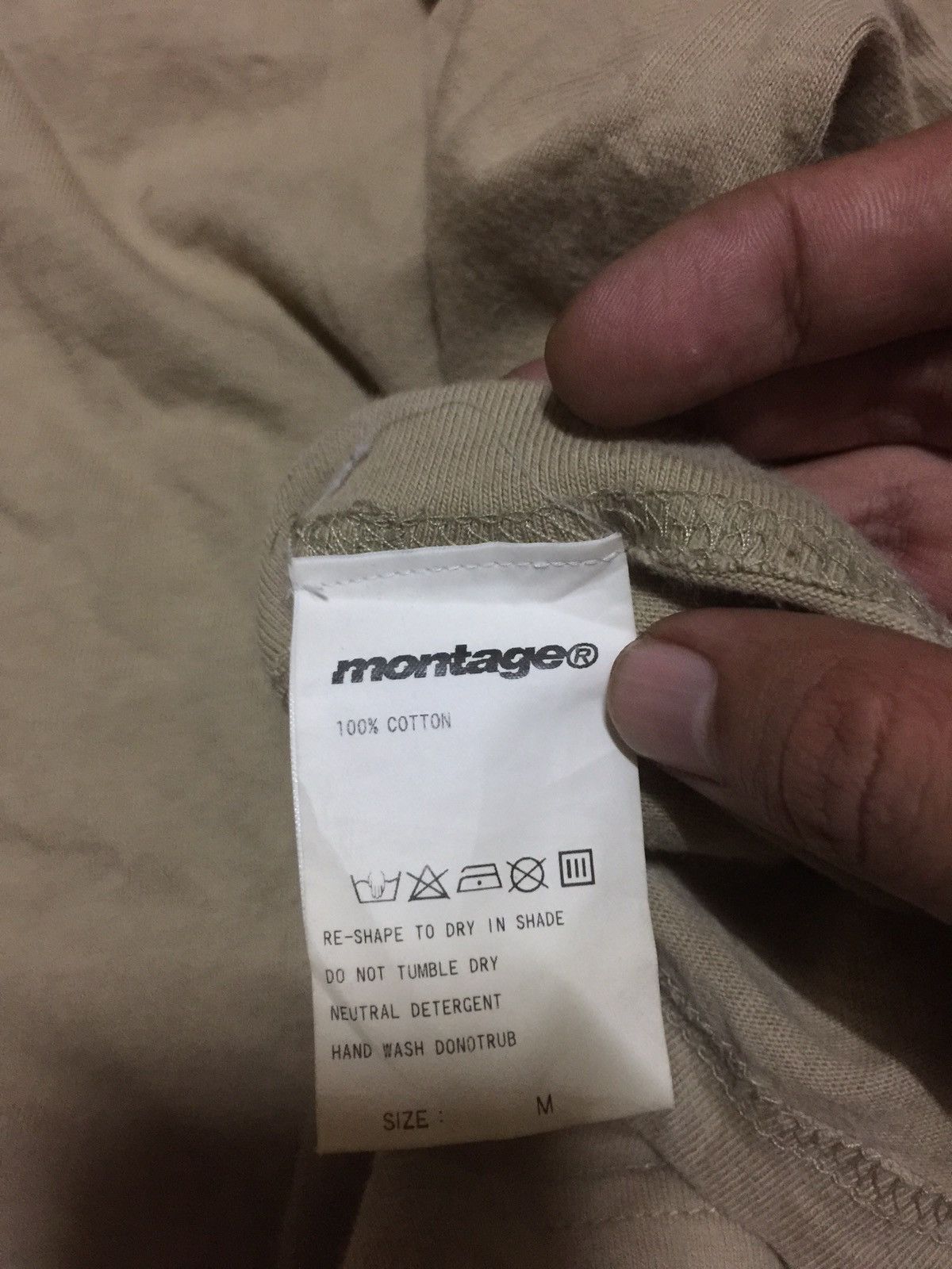 Japanese Brand Montage Shear Madness The 1000 Faces Rare Tee Size US S / EU 44-46 / 1 - 5 Thumbnail