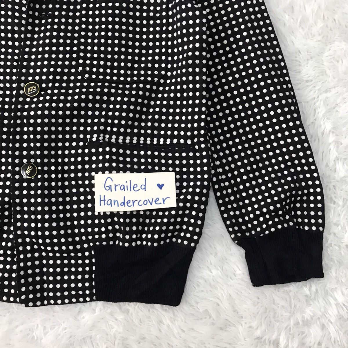 Issey Miyake Nice Polka Dot Mercibeaucoup Issey Miyake Jacket Size US L / EU 52-54 / 3 - 6 Thumbnail