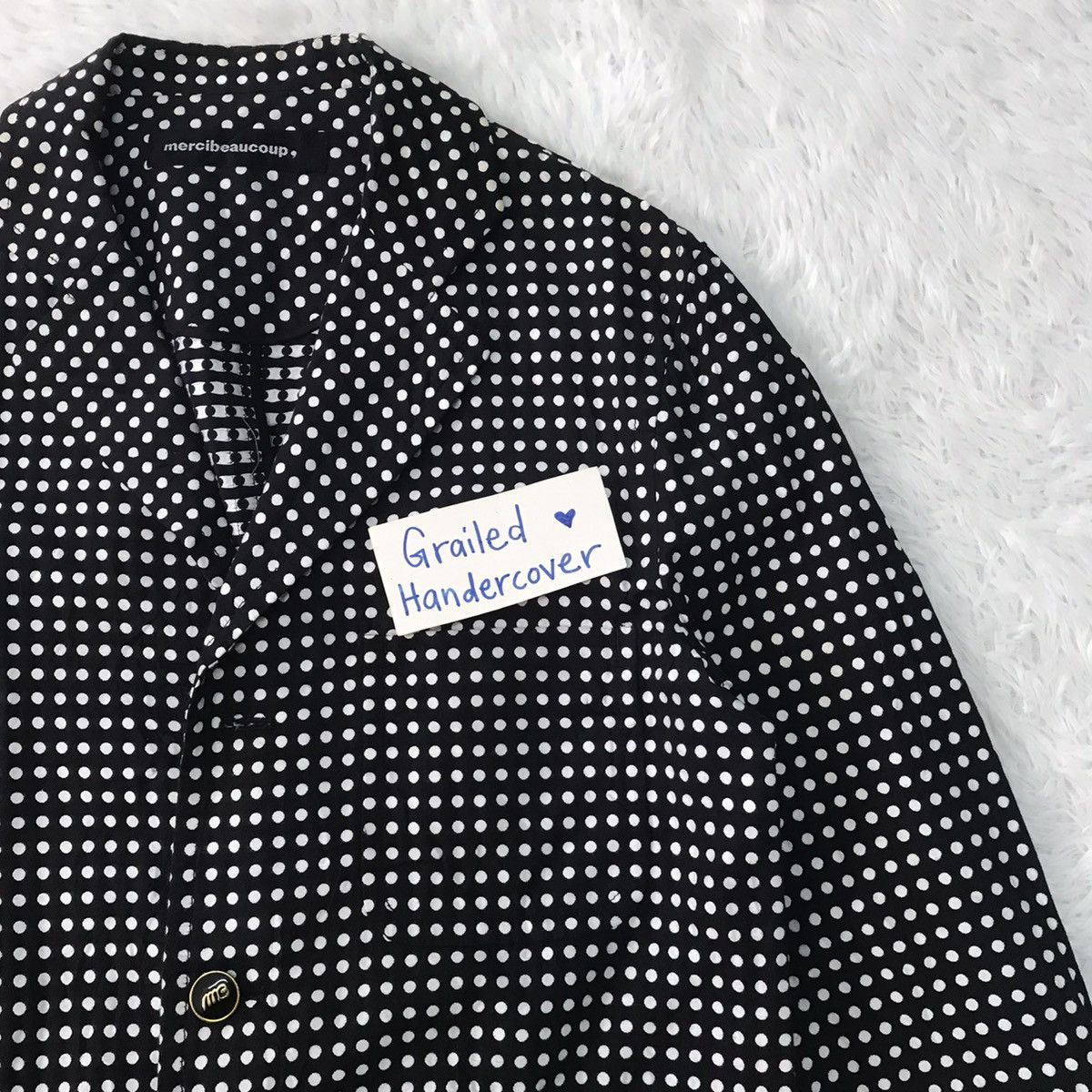 Issey Miyake Nice Polka Dot Mercibeaucoup Issey Miyake Jacket Size US L / EU 52-54 / 3 - 4 Thumbnail