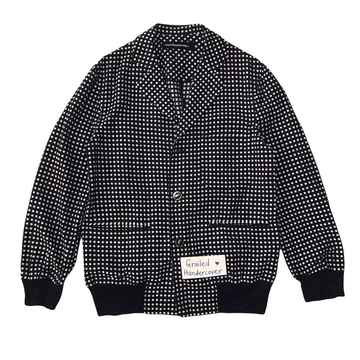 Issey Miyake Nice Polka Dot Mercibeaucoup Issey Miyake Jacket Size US L / EU 52-54 / 3 - 1 Thumbnail