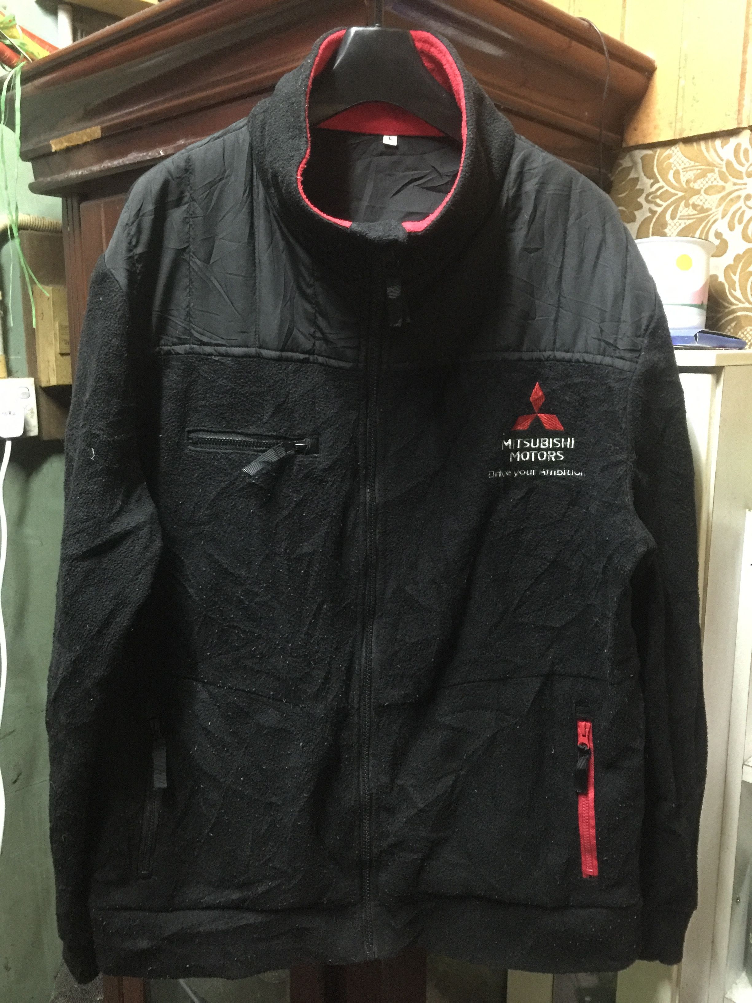 Japanese Brand × Sports Specialties 🔥Mitsubishi Motors Racing Fleece Jacket Size US M / EU 48-50 / 2 - 1 Thumbnail