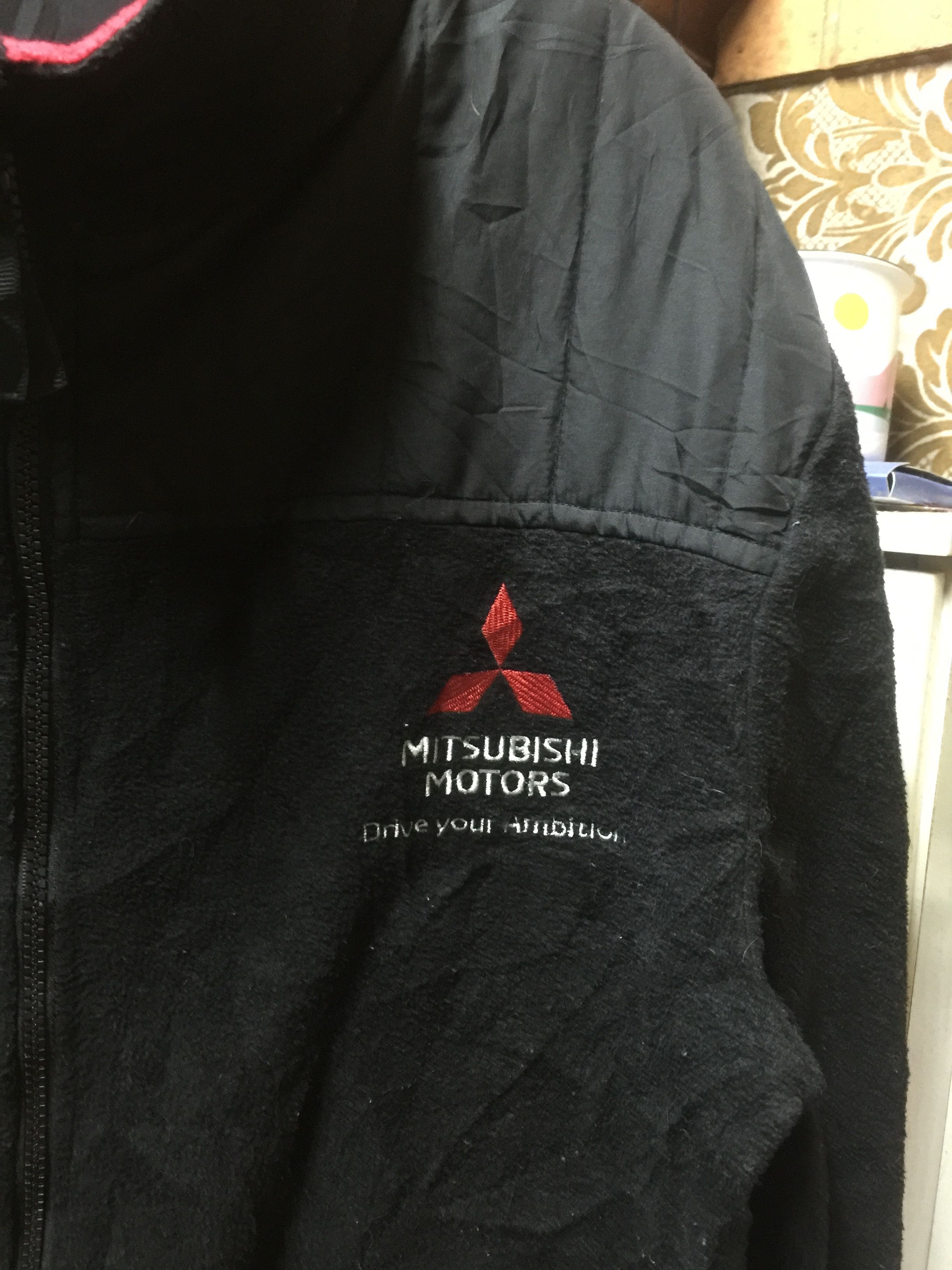 Japanese Brand × Sports Specialties 🔥Mitsubishi Motors Racing Fleece Jacket Size US M / EU 48-50 / 2 - 2 Thumbnail