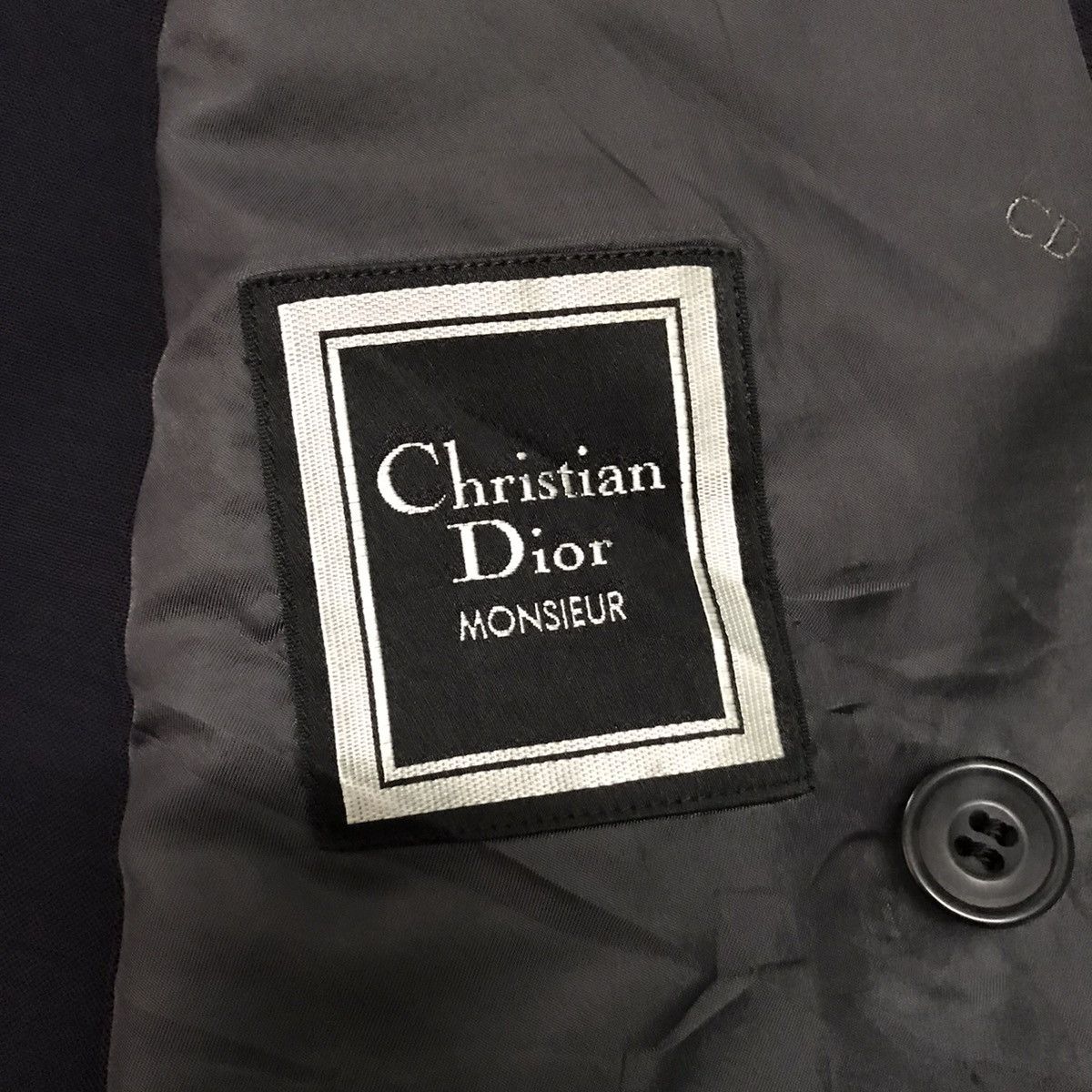 Christian Dior Monsieur Nice CD Christian Dior Monsieur Double Breast Jacket Coat Size US M / EU 48-50 / 2 - 19 Thumbnail