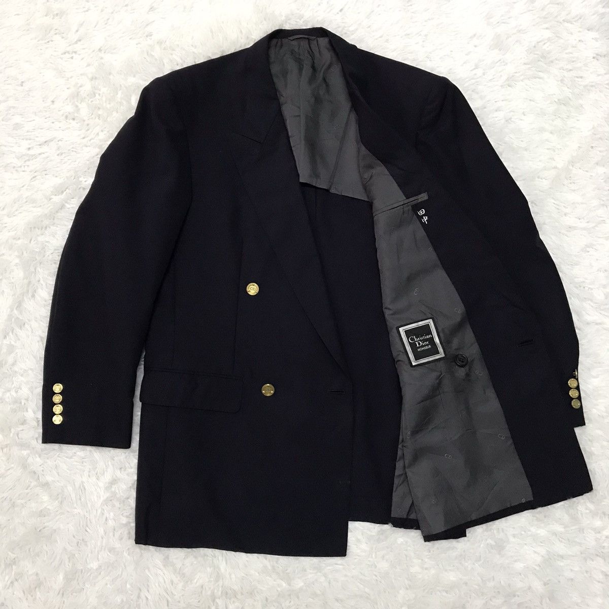 Christian Dior Monsieur Nice CD Christian Dior Monsieur Double Breast Jacket Coat Size US M / EU 48-50 / 2 - 14 Thumbnail
