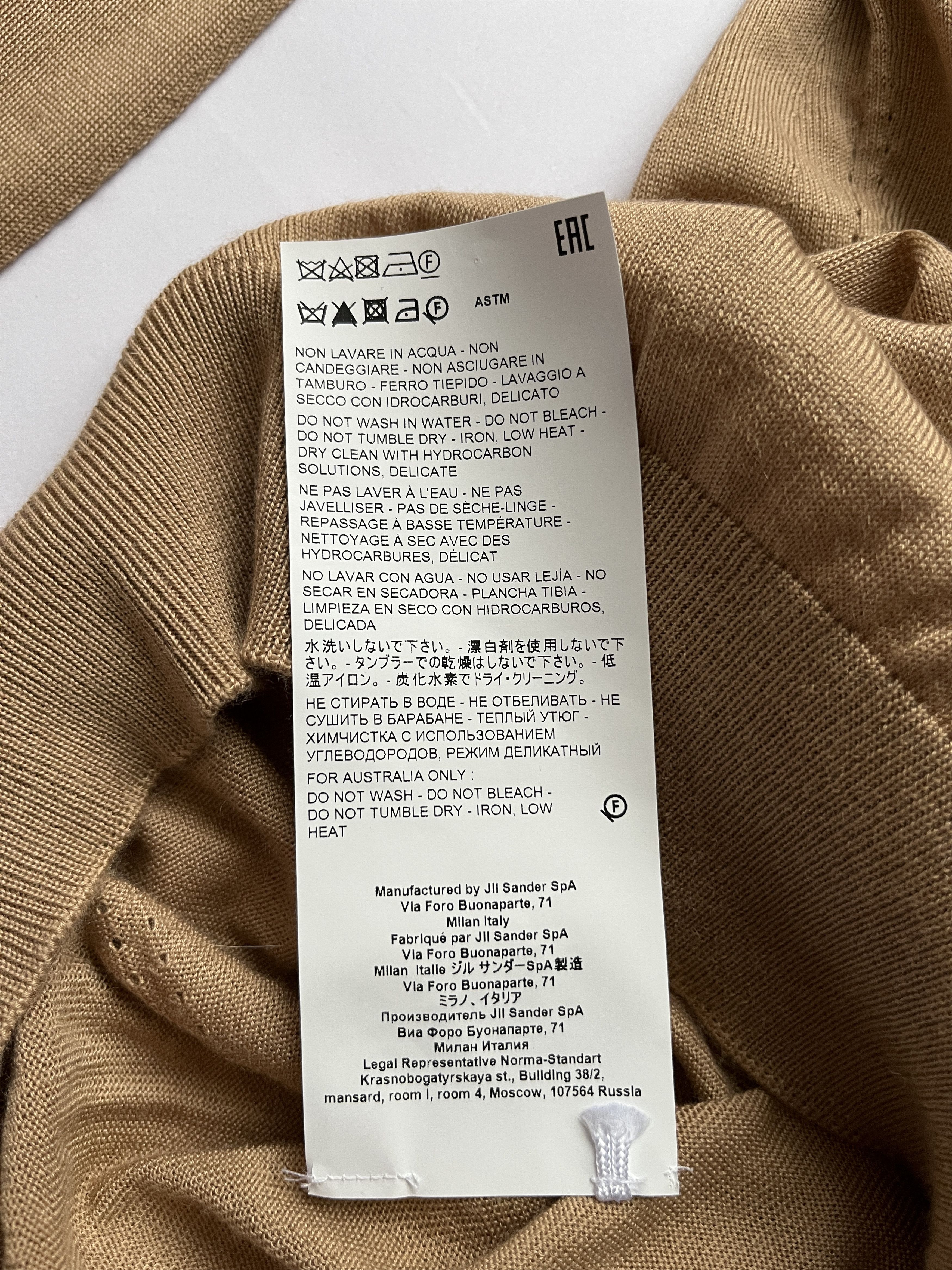 Jil Sander ⚡️QUICK SALE⚡️2020 Jil Sander Cashmere/Silk Knit Turtleneck Size XS / US 0-2 / IT 36-38 - 5 Thumbnail