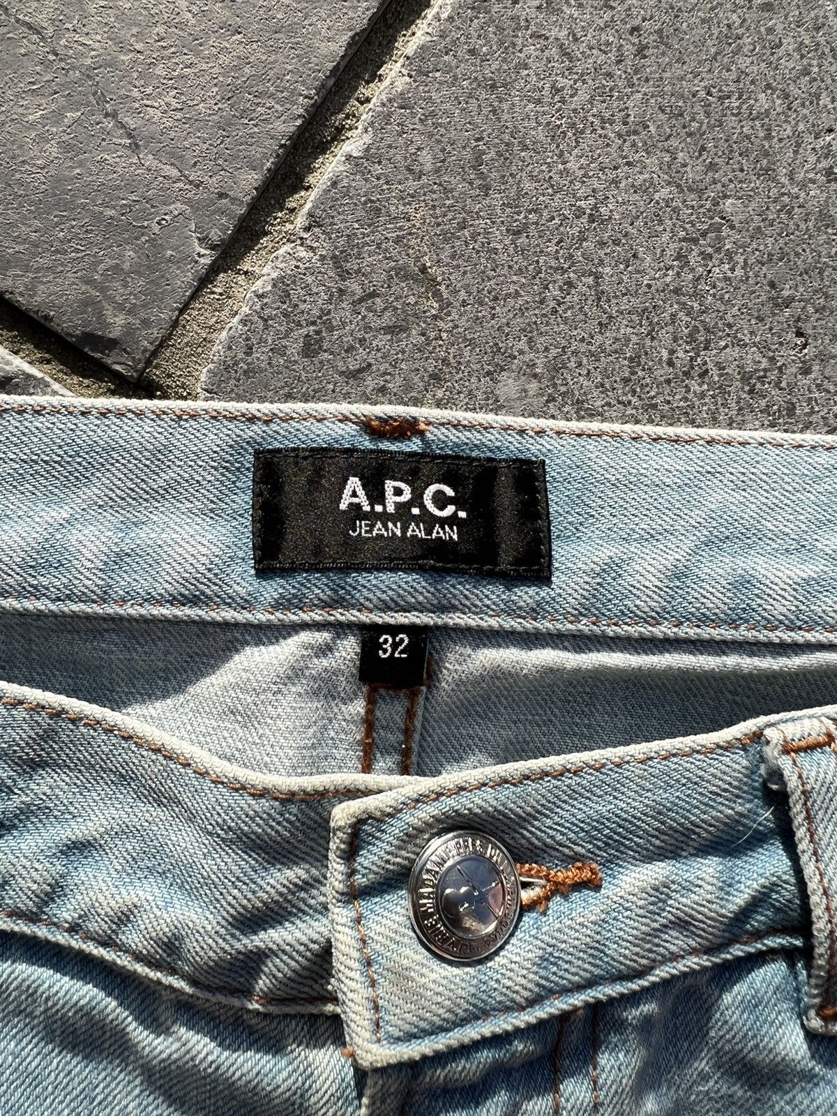 A.P.C. Alan Jeans Size US 32 / EU 48 - 2 Thumbnail