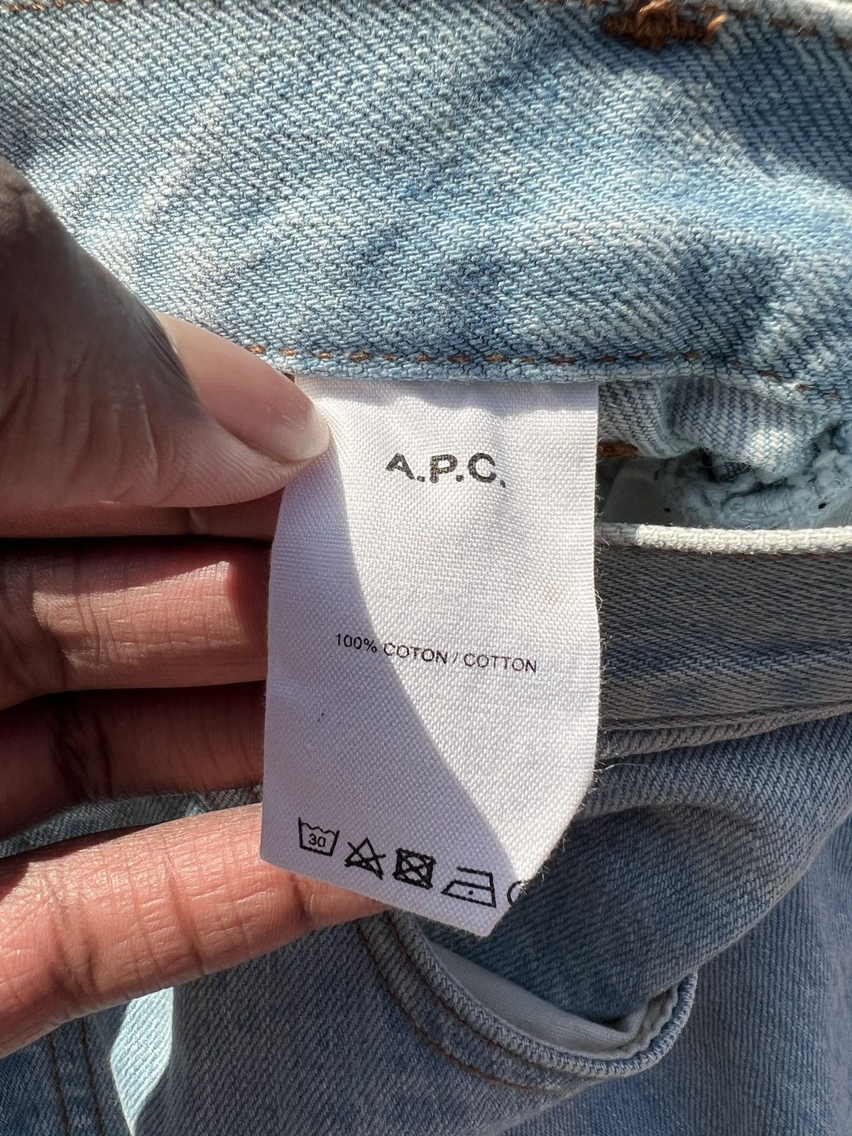 A.P.C. Alan Jeans Size US 32 / EU 48 - 3 Thumbnail