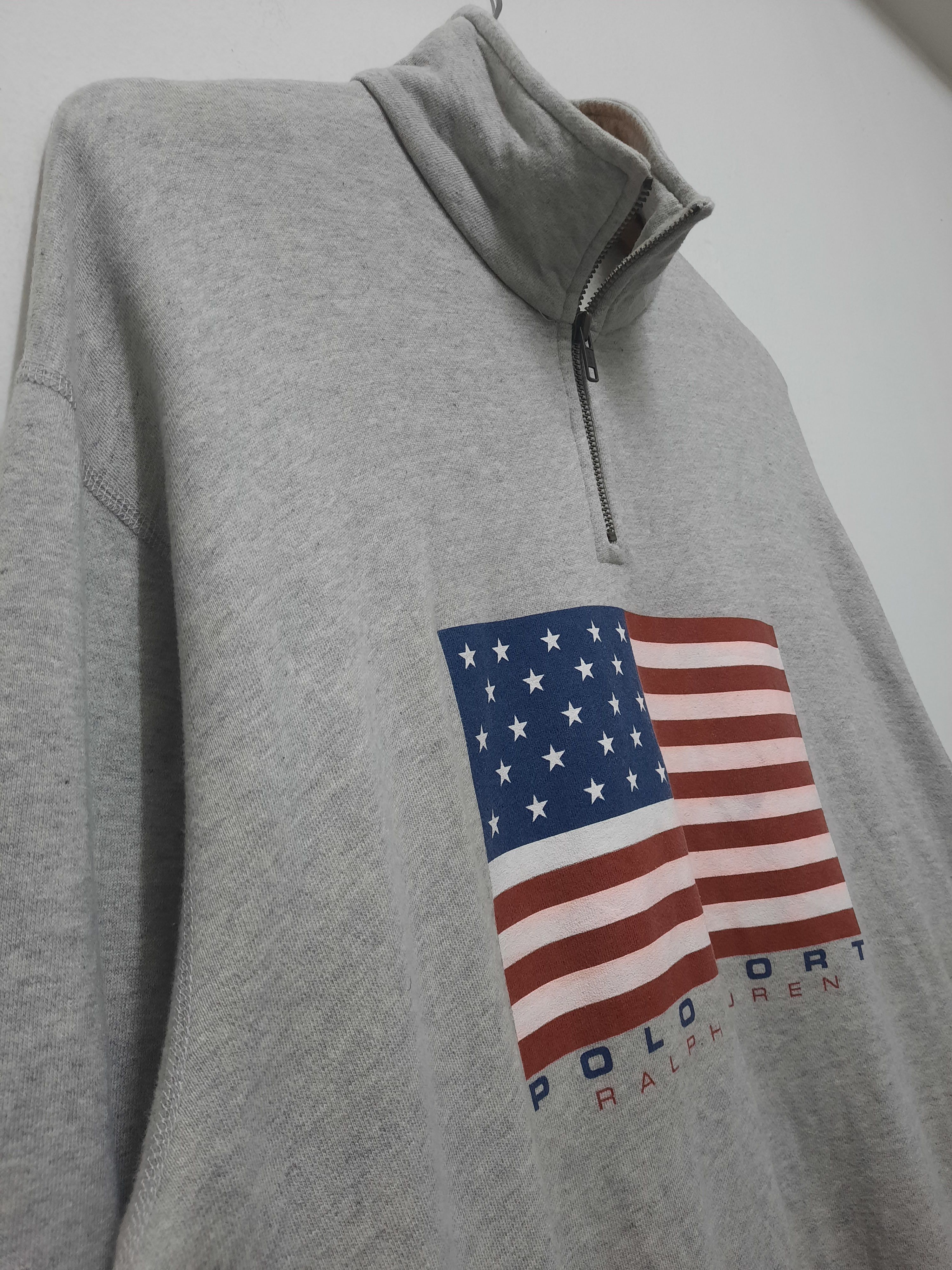 Polo Ralph Lauren VINTAGE POLO SPORT SWEATSHIRT Size US L / EU 52-54 / 3 - 3 Thumbnail
