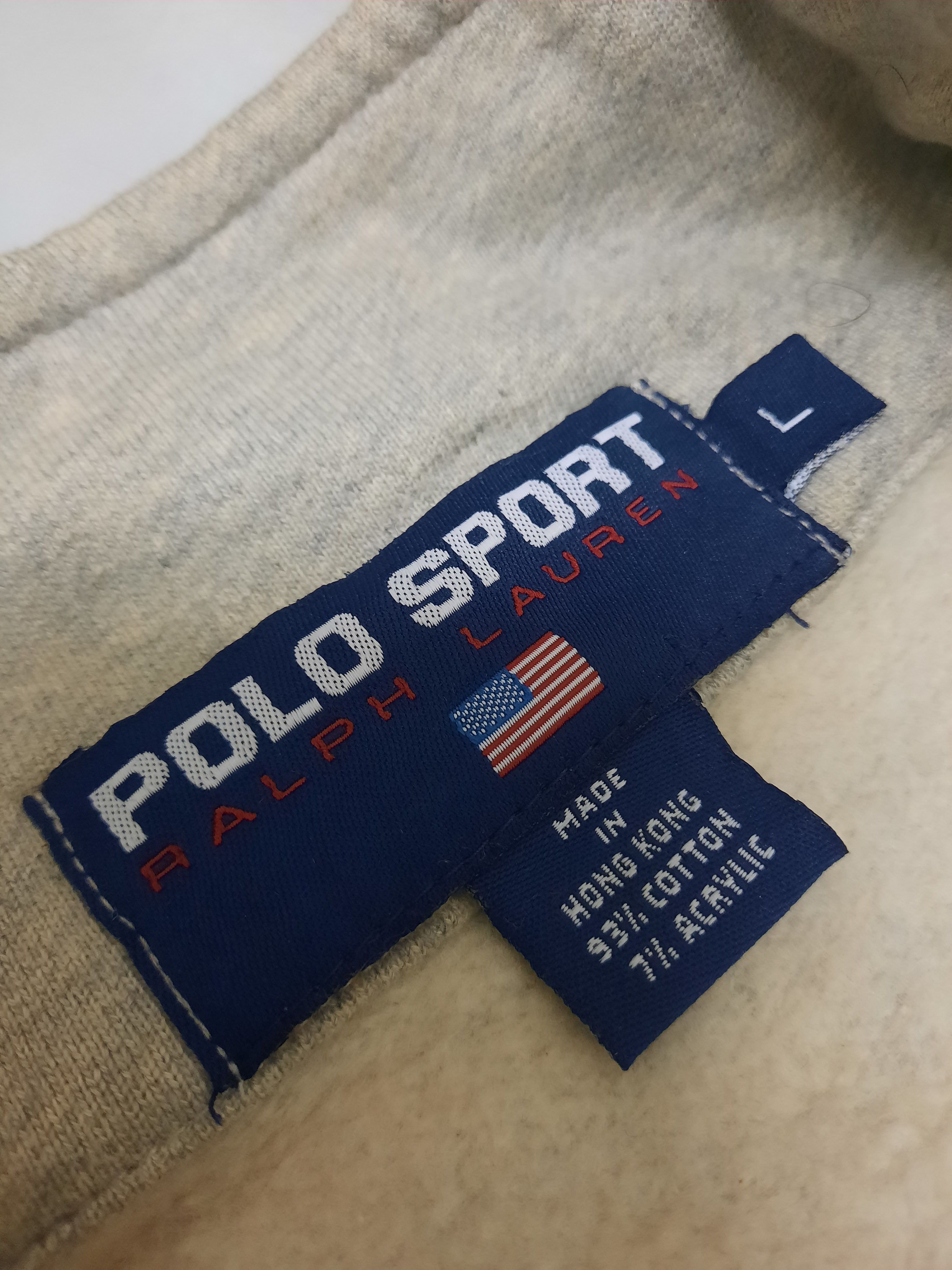Polo Ralph Lauren VINTAGE POLO SPORT SWEATSHIRT Size US L / EU 52-54 / 3 - 7 Thumbnail