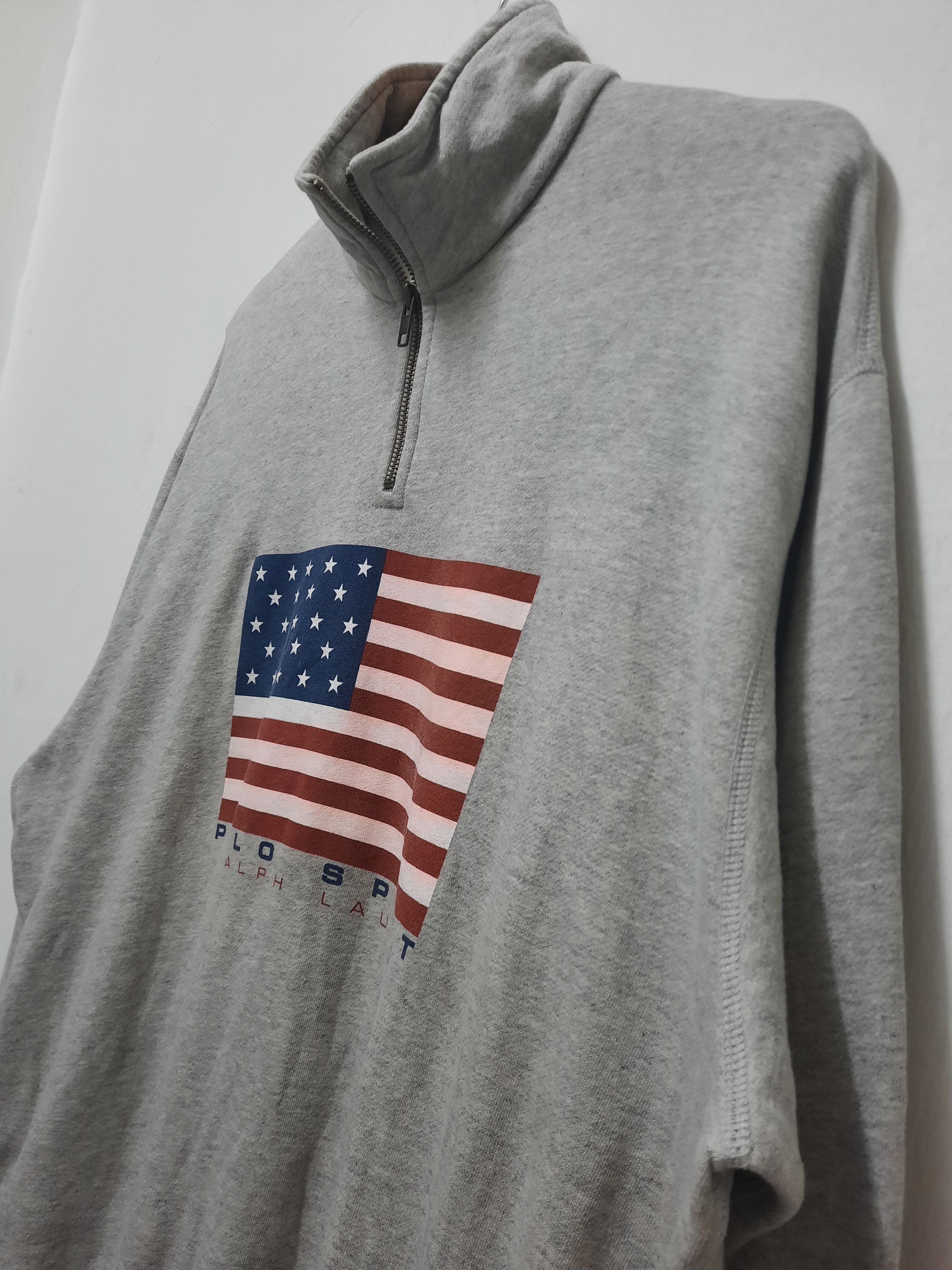 Polo Ralph Lauren VINTAGE POLO SPORT SWEATSHIRT Size US L / EU 52-54 / 3 - 2 Thumbnail