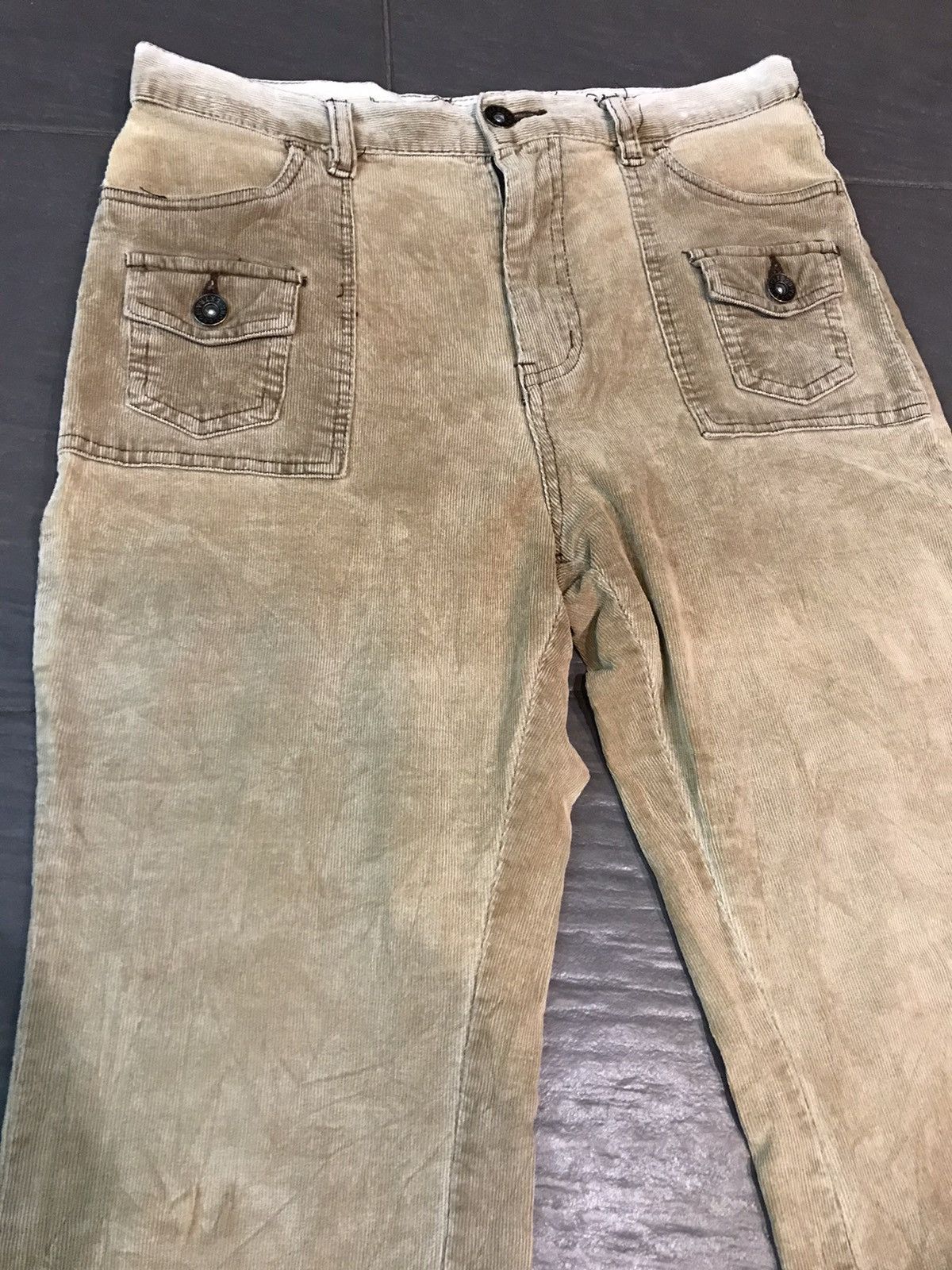 Hysteric Glamour Flare jeans unclebob velvet boot cut Size US 29 - 3 Thumbnail