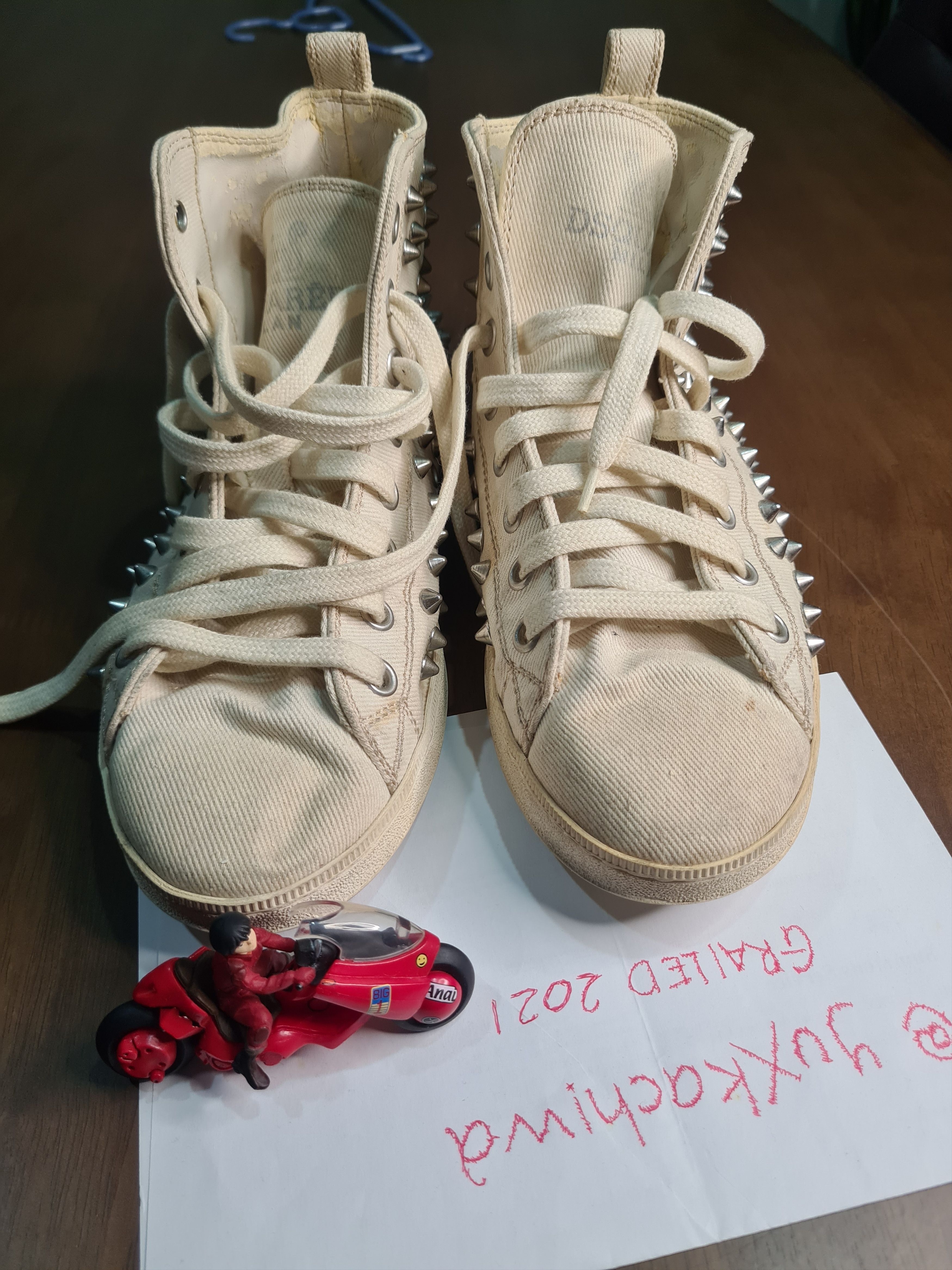 Dsquared2 Dsquared2 high top sneakers studded Size US 7.5 / EU 40-41 - 2 Thumbnail