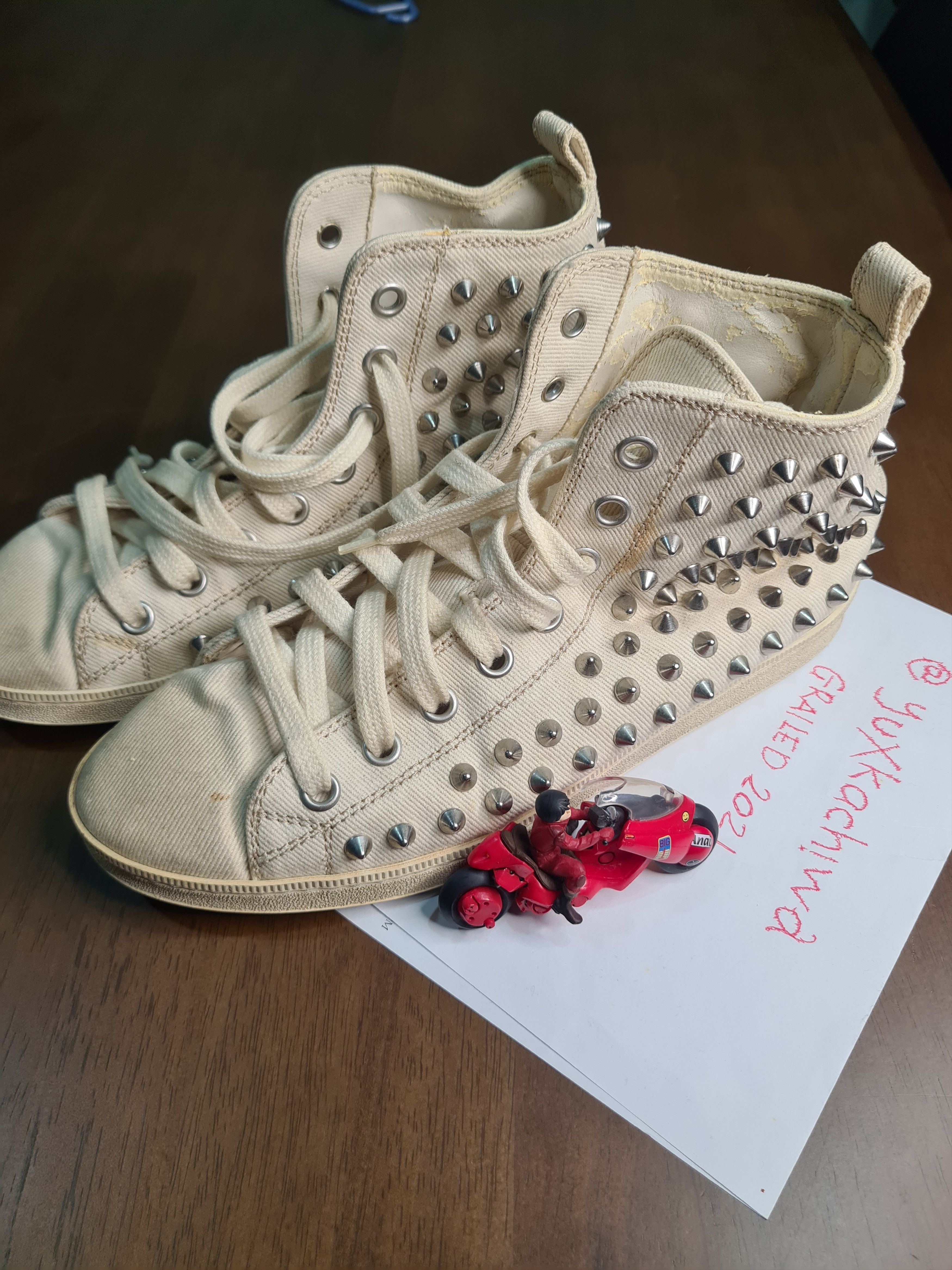 Dsquared2 Dsquared2 high top sneakers studded Size US 7.5 / EU 40-41 - 1 Thumbnail