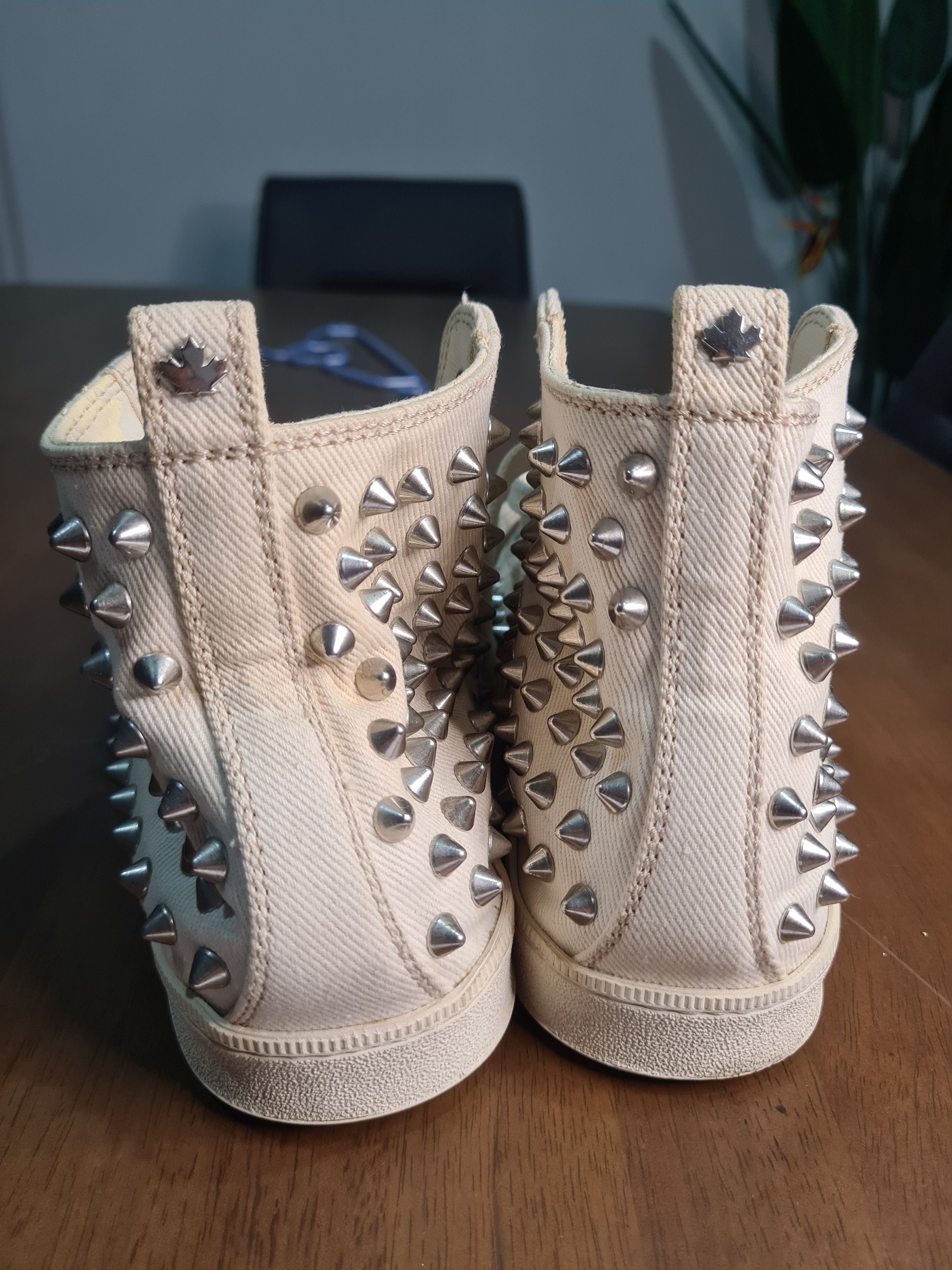 Dsquared2 Dsquared2 high top sneakers studded Size US 7.5 / EU 40-41 - 4 Thumbnail