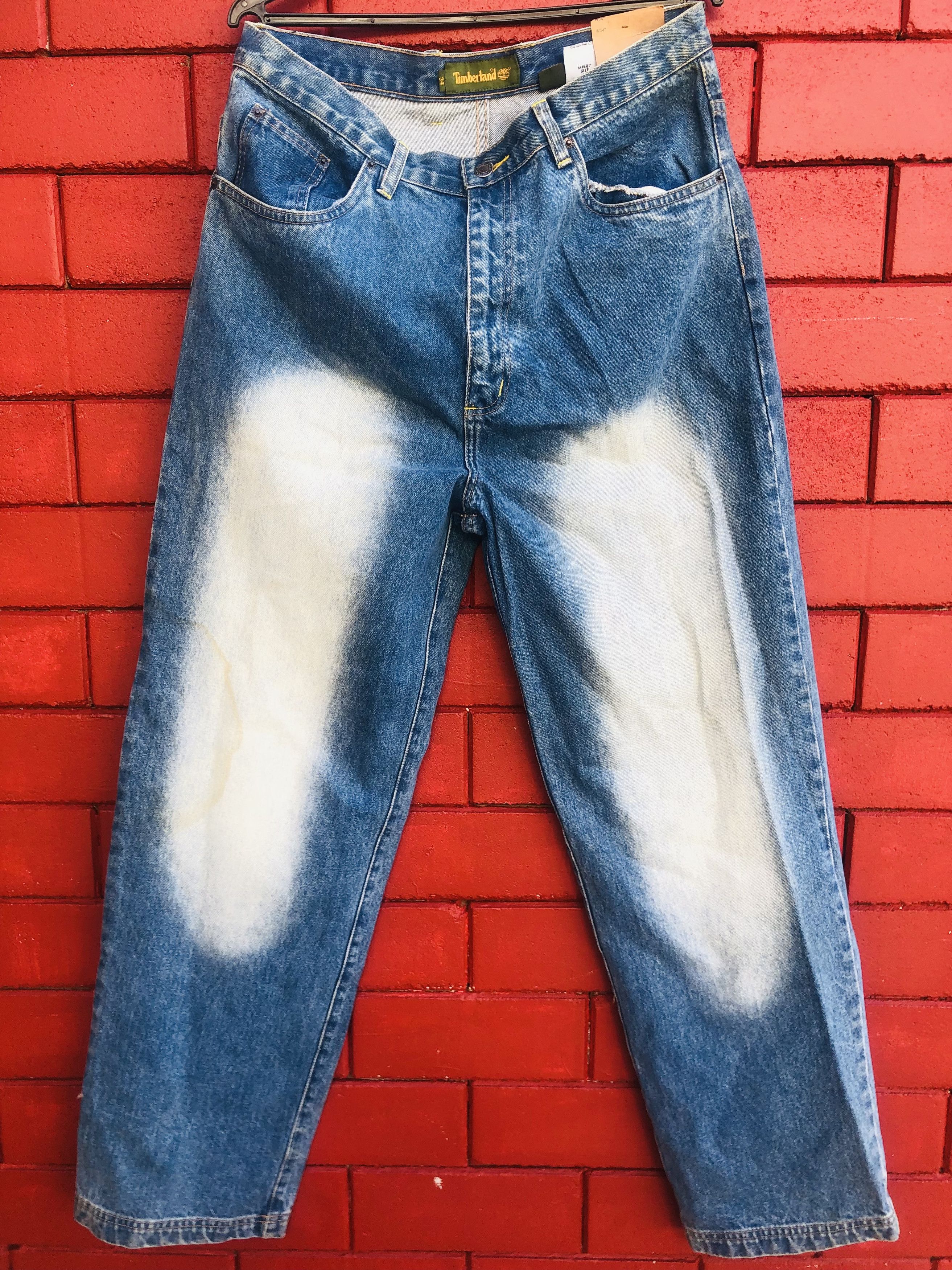 Japanese Brand × Timberland Vintage Timberland Hip Hop Streetwear Designer Fashion Size US 34 / EU 50 - 2 Thumbnail