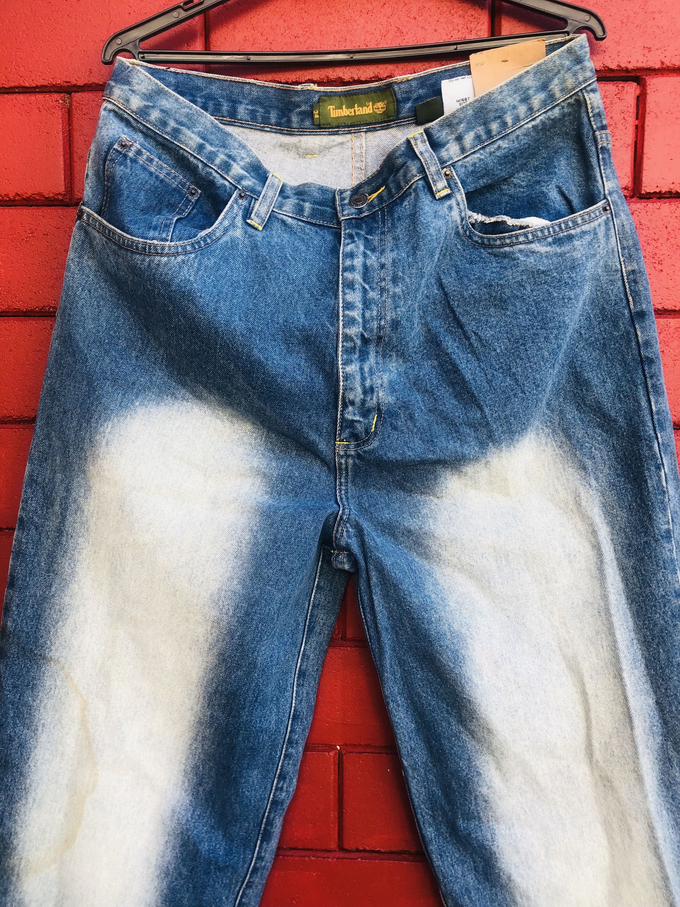 Japanese Brand × Timberland Vintage Timberland Hip Hop Streetwear Designer Fashion Size US 34 / EU 50 - 3 Thumbnail