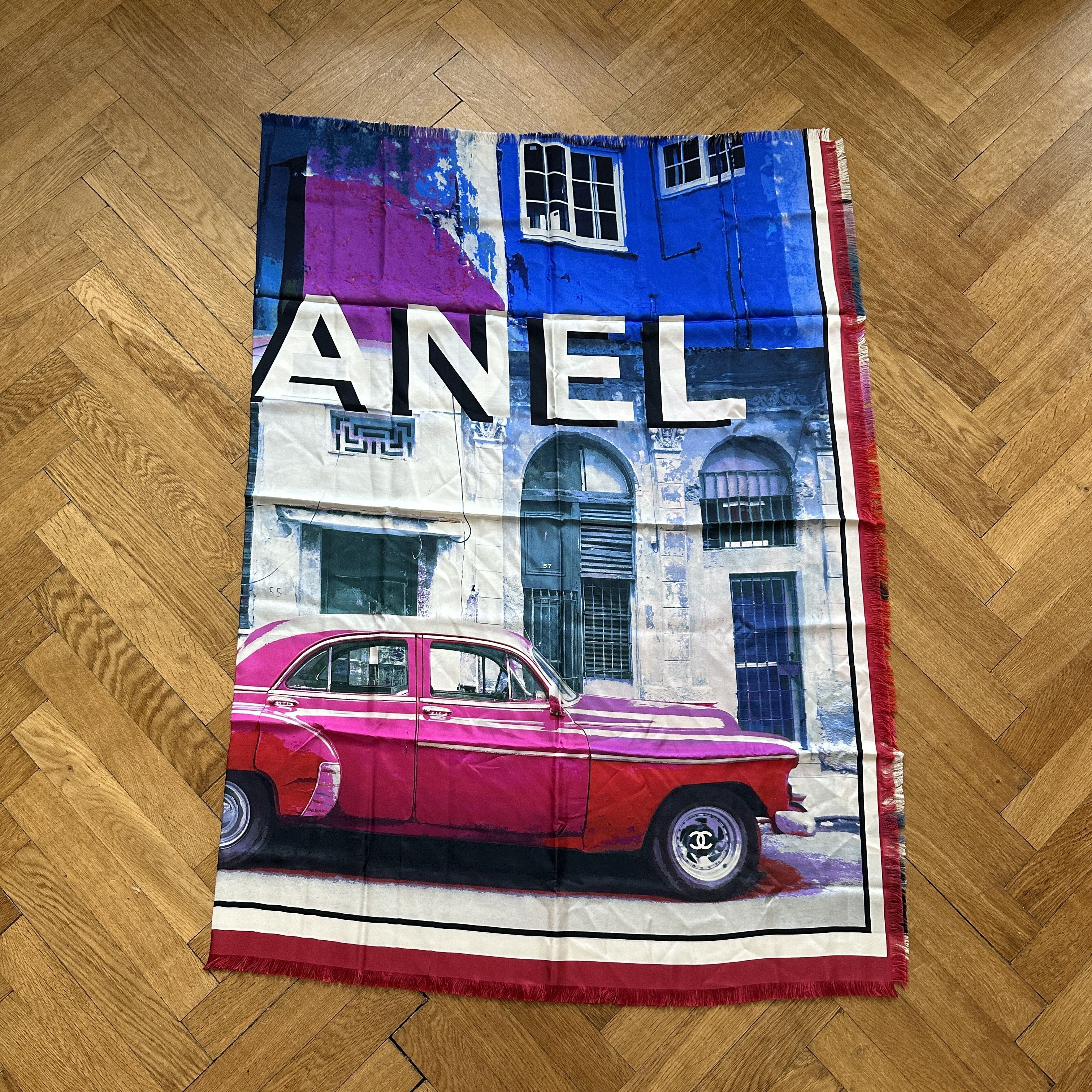 Resort 2017 Cuba Silk Scarf