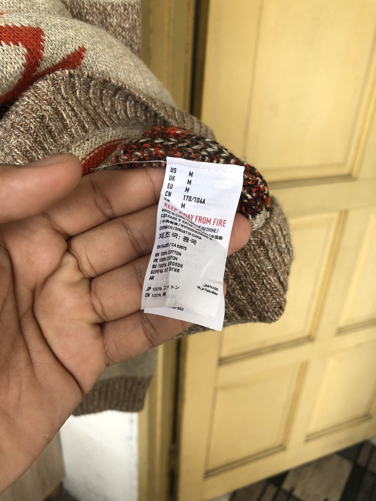 Native Vintage American Eagle Native Chimayo Style Knitwear Hoodie Size US M / EU 48-50 / 2 - 6 Thumbnail
