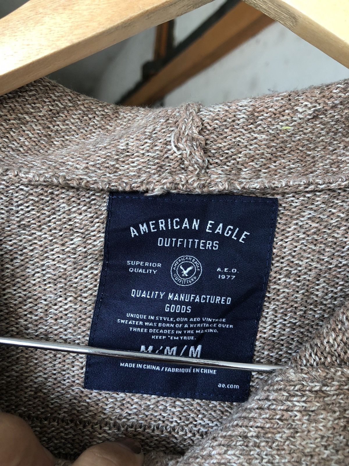 Native Vintage American Eagle Native Chimayo Style Knitwear Hoodie Size US M / EU 48-50 / 2 - 5 Thumbnail