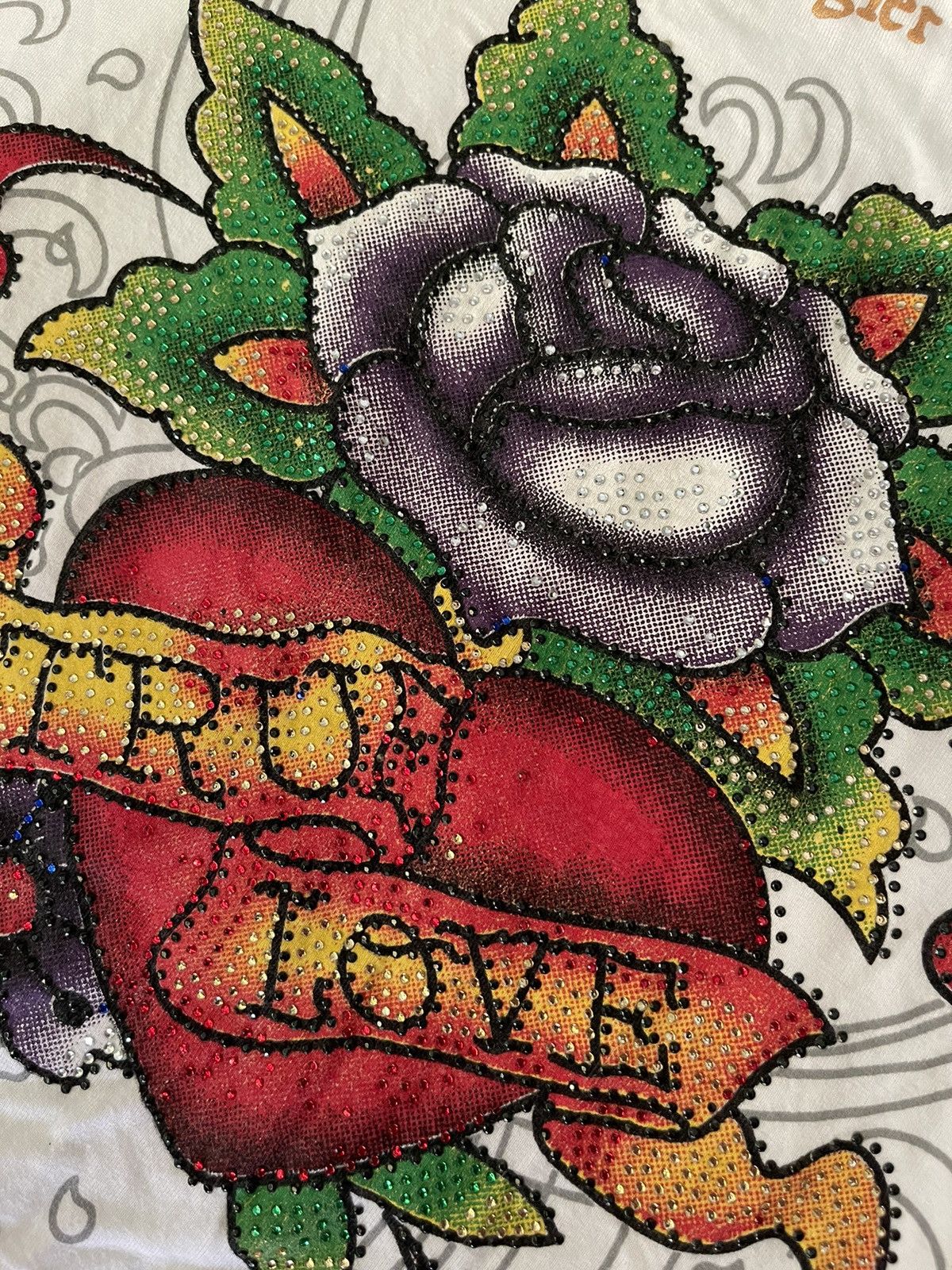 Christian Audigier × Ed Hardy × Vintage Ed Hardy by Christian Audigier Y2K vintage tattoo tank top Size M / US 6-8 / IT 42-44 - 3 Thumbnail