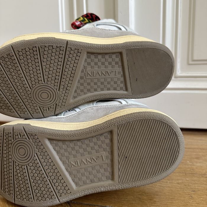 Lanvin Grey Curb Sneaker | Grailed