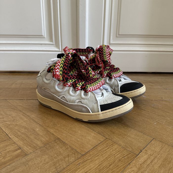 Lanvin Grey Curb Sneaker | Grailed