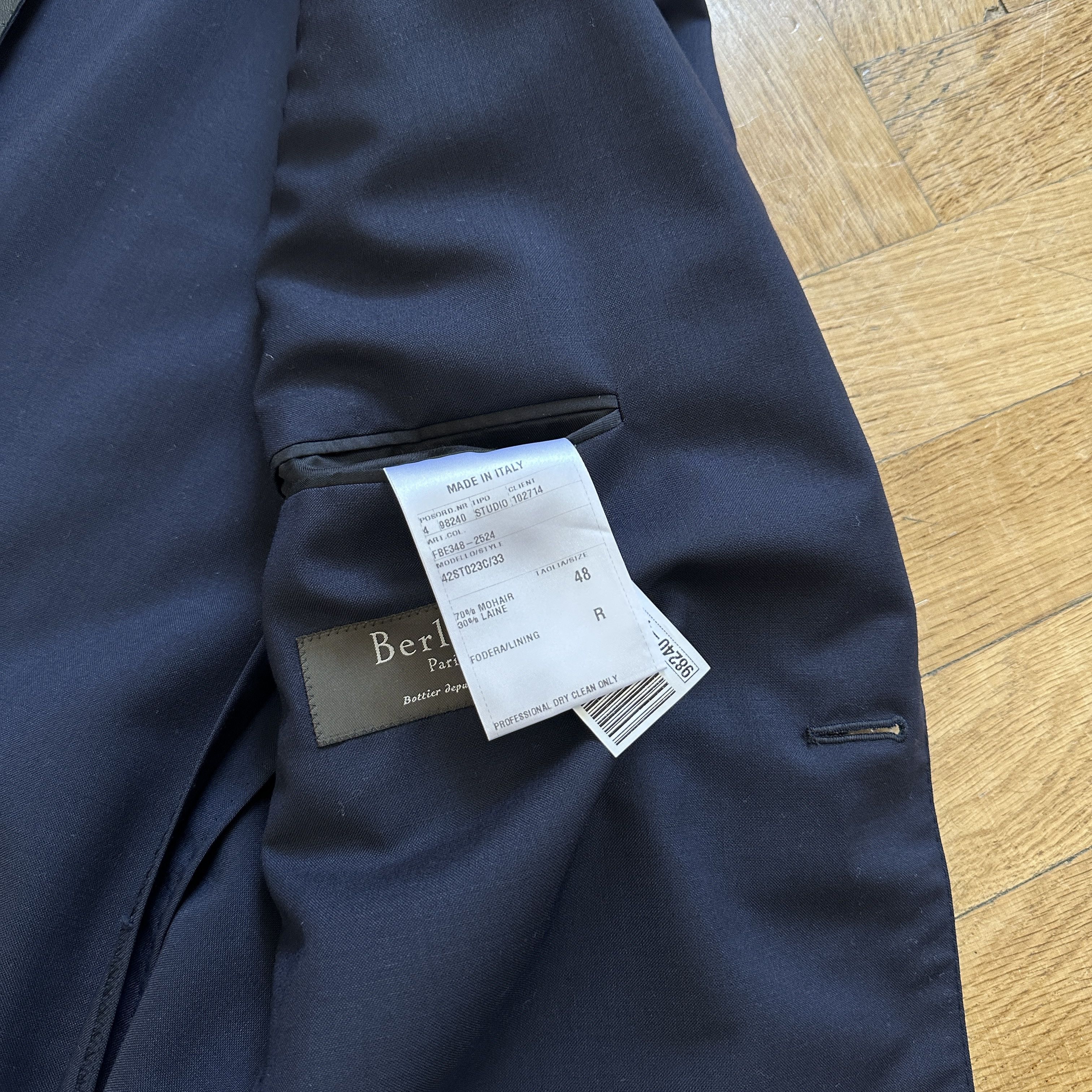 Berluti × Haider Ackermann SS18 Blue Prototype Coat Size US M / EU 48-50 / 2 - 9 Thumbnail
